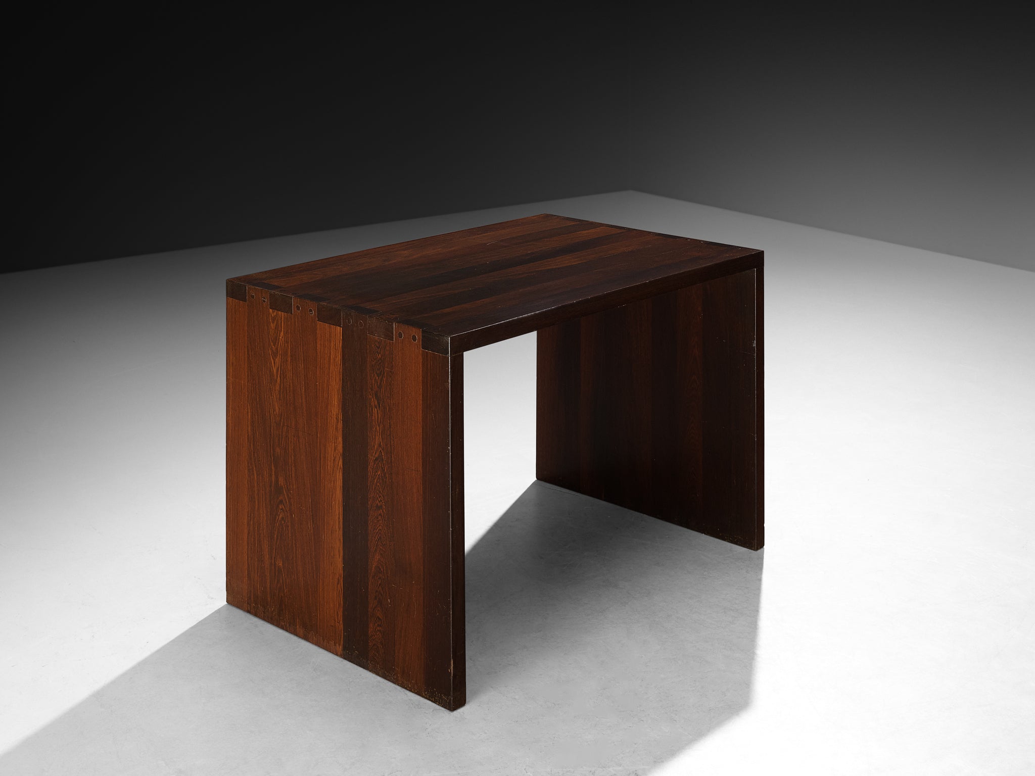 Architectural Desk or Table in Solid Wengé Wood Tables Morentz