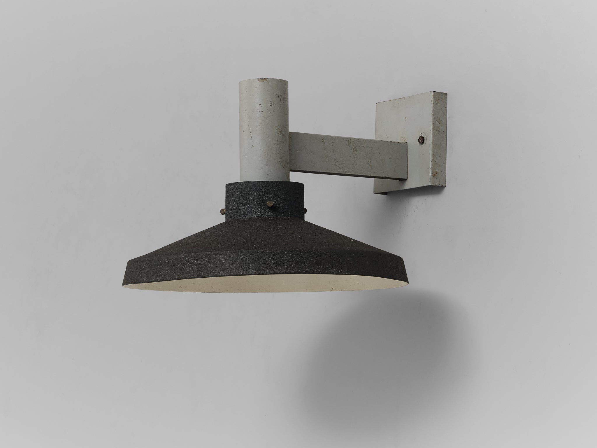 Dutch Wall Light with Textured Metal Shade lighting Morentz