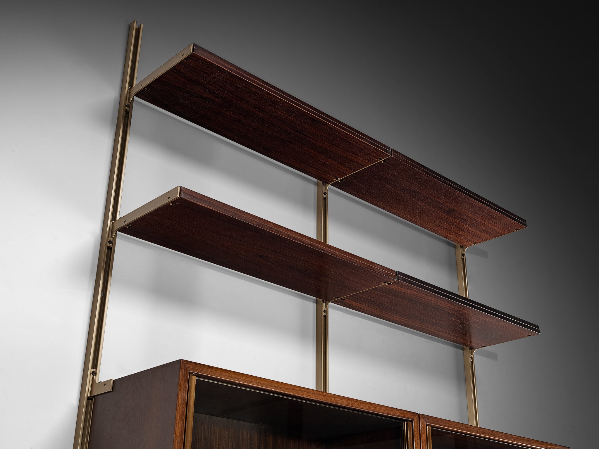 Osvaldo Borsani for Tecno 'E22' Wall Unit or Bookcase