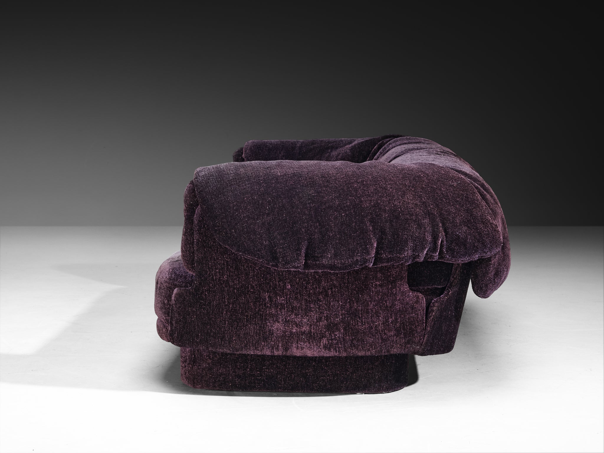 Howard Keith Grand Sofa in Soft Purple Upholstery Seating Morentz