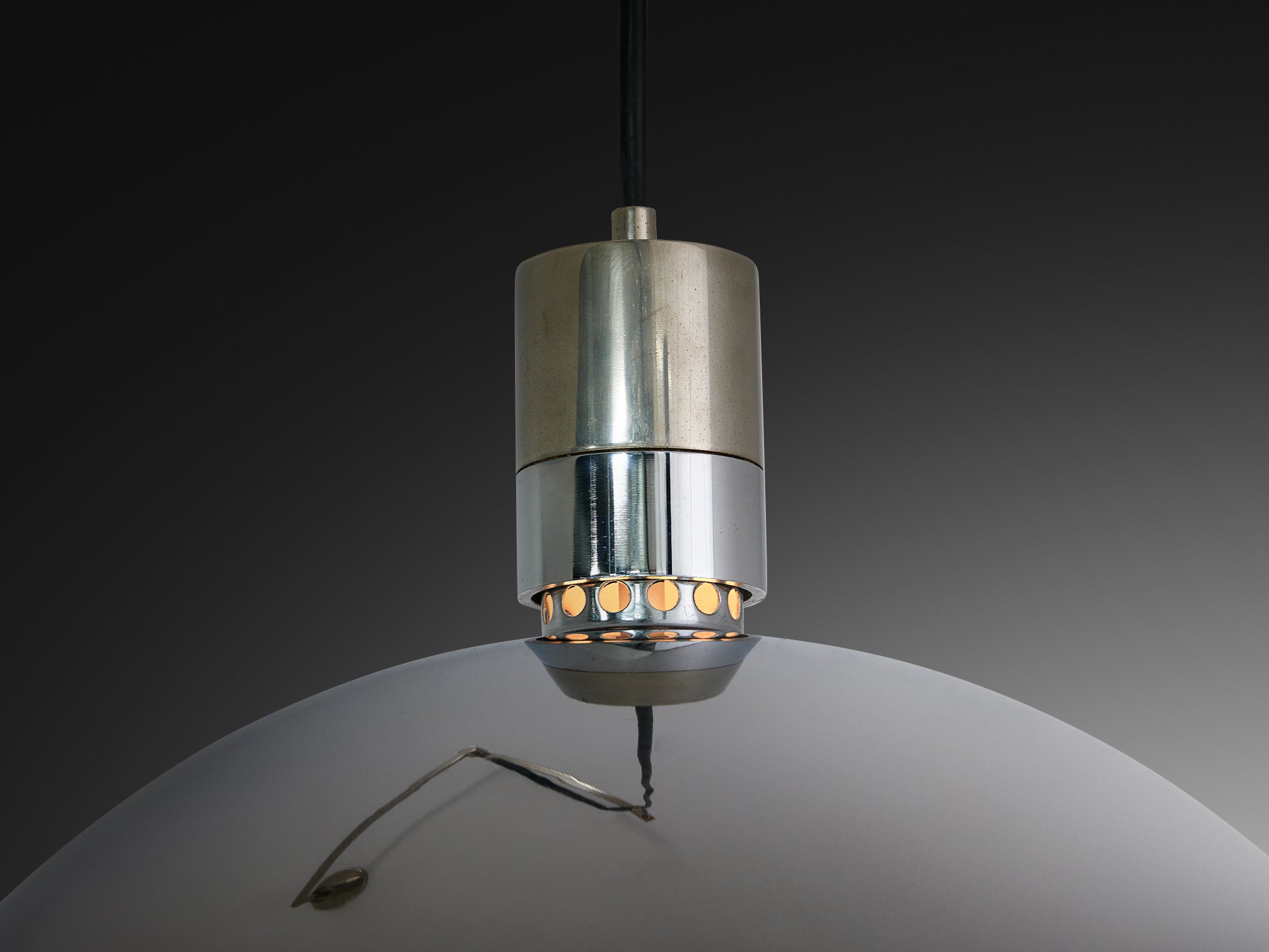 Franco Albini, Franca Helg and Antonio Piva ‘AM/AS’ Pendant Lamp in Metal Lighting Morentz
