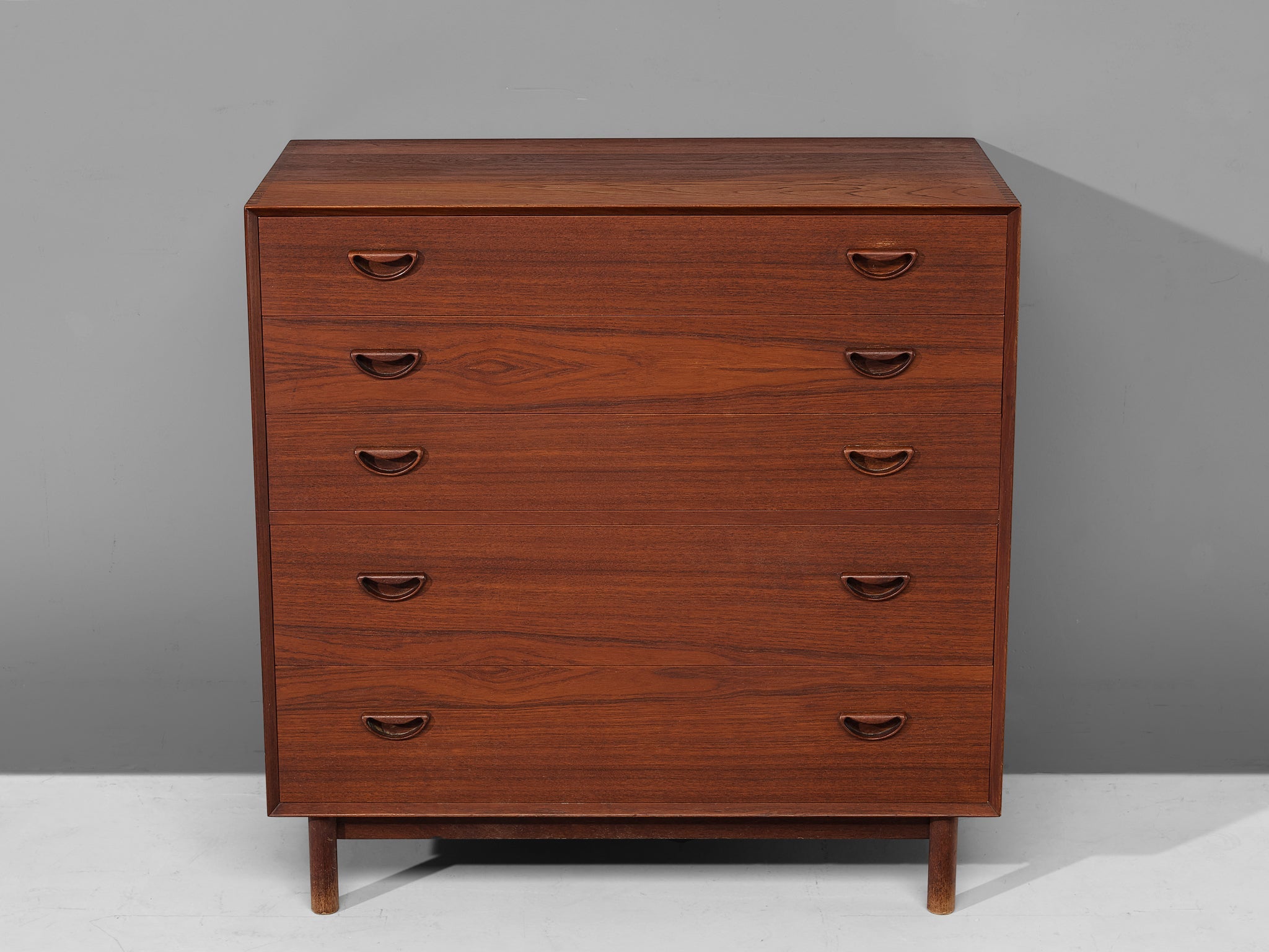 Hvidt & Mølgaard Nielsen for Søborg Møbelfabrik Chest of Drawers in Teak case pieces and storage cabinets Morentz
