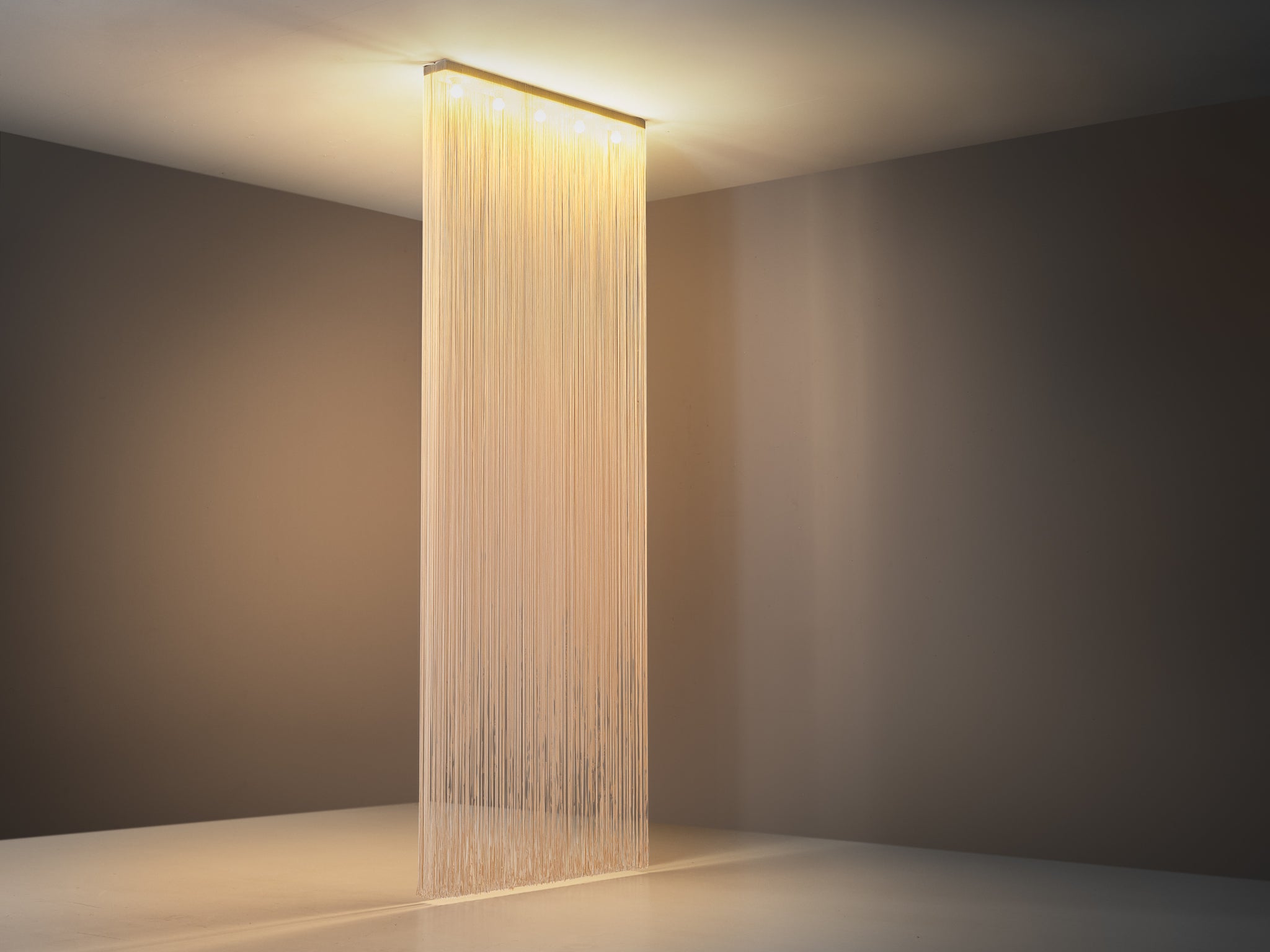 Mariyo Yagi for Sirrah 'Garbo' Chandelier in Nylon Lighting Morentz