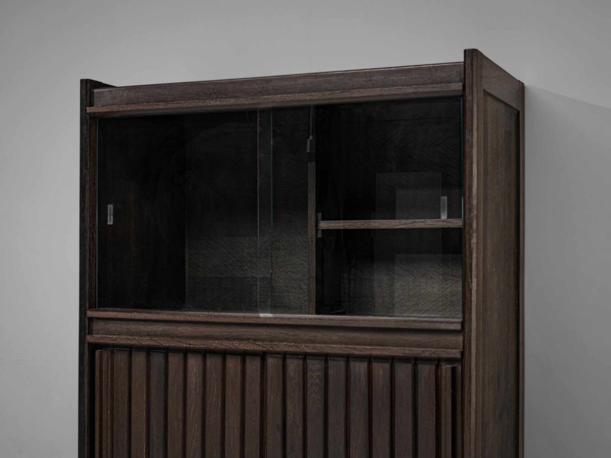 Guillerme & Chambron Cabinets in Stained Oak case pieces and storage cabinets Morentz