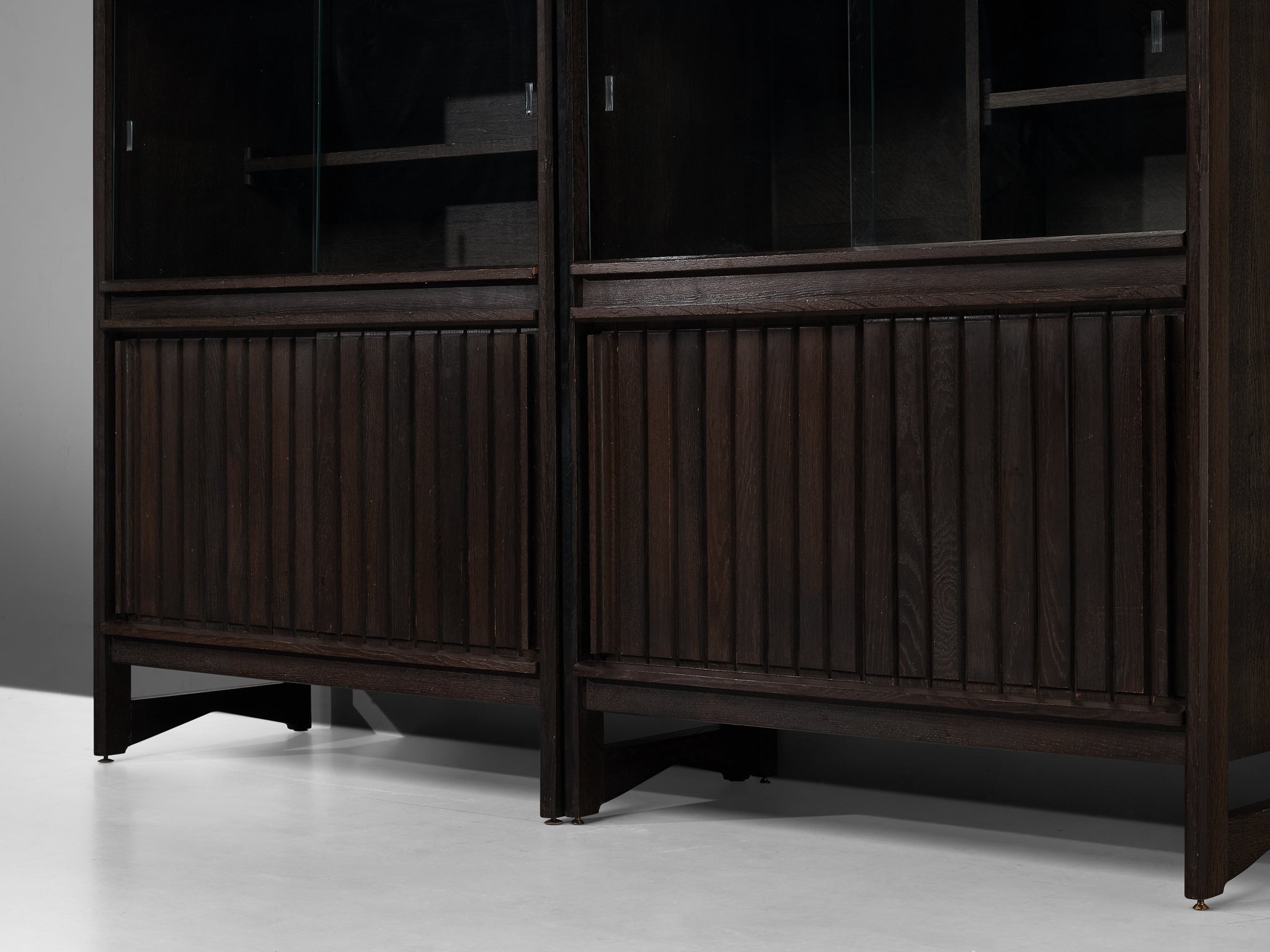Guillerme & Chambron Cabinets in Stained Oak case pieces and storage cabinets Morentz
