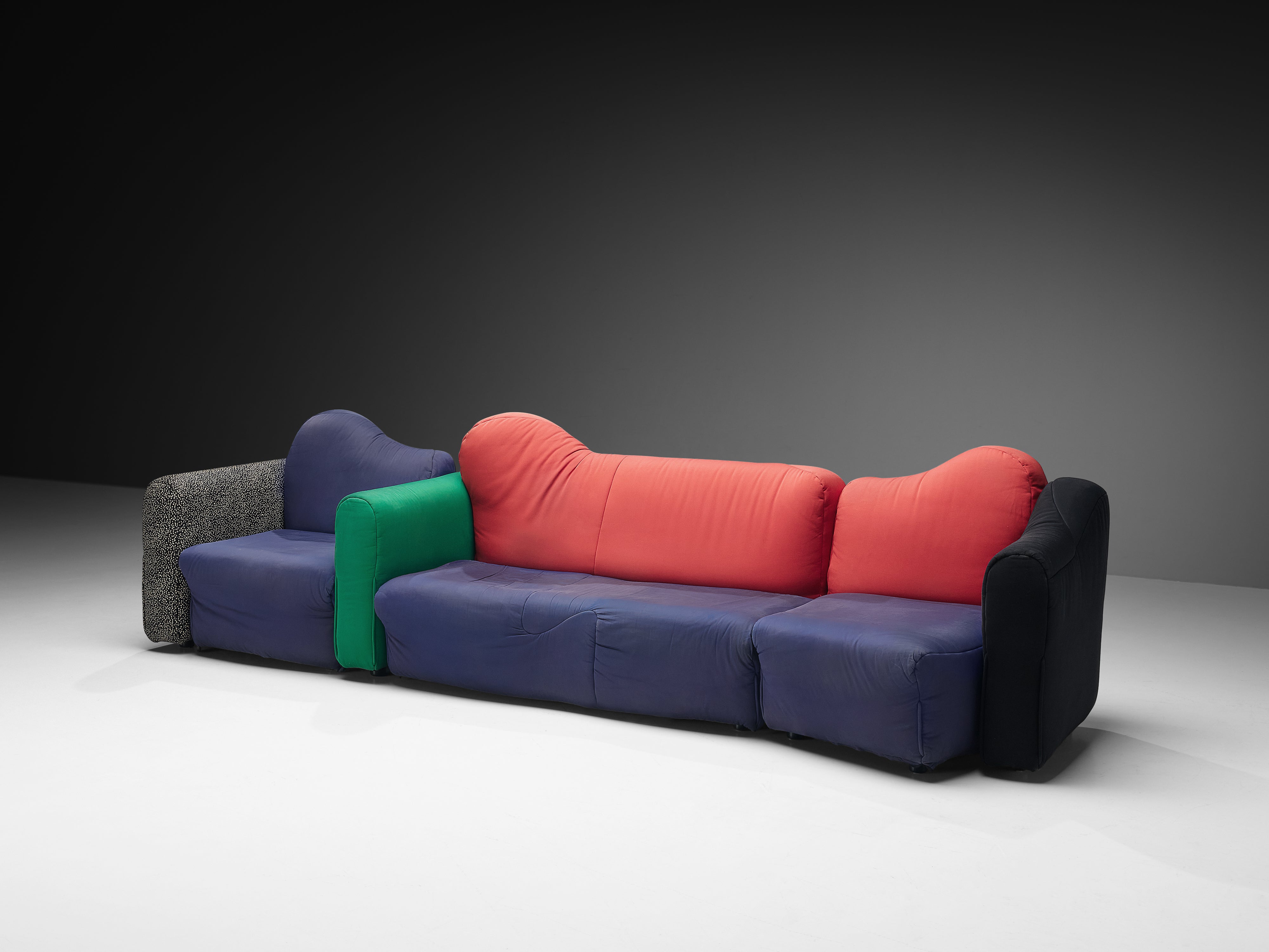 Large Gaetano Pesce for Cassina 'Cannaregio' Modular Sofa Seating Morentz