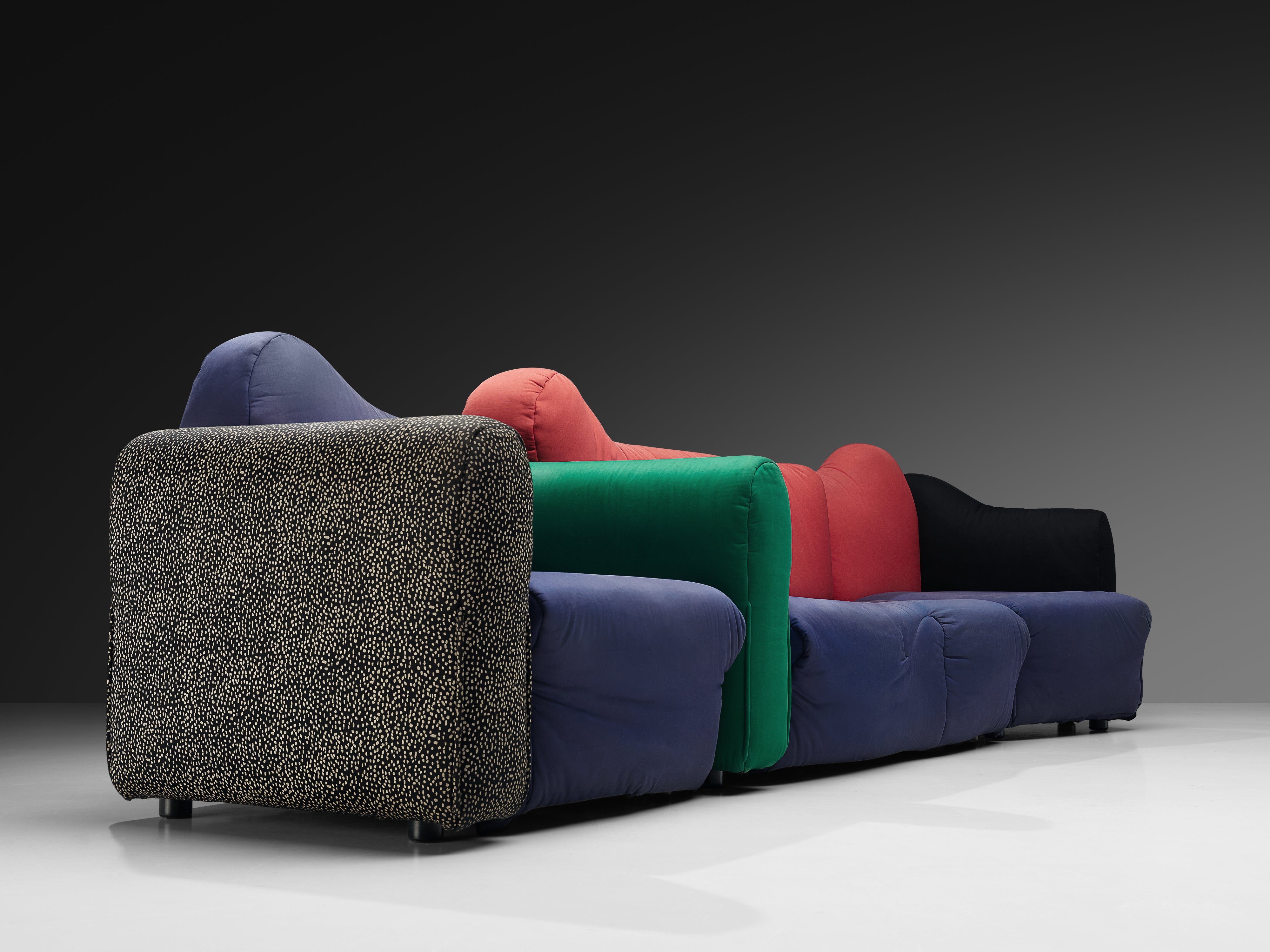 Large Gaetano Pesce for Cassina 'Cannaregio' Modular Sofa Seating Morentz