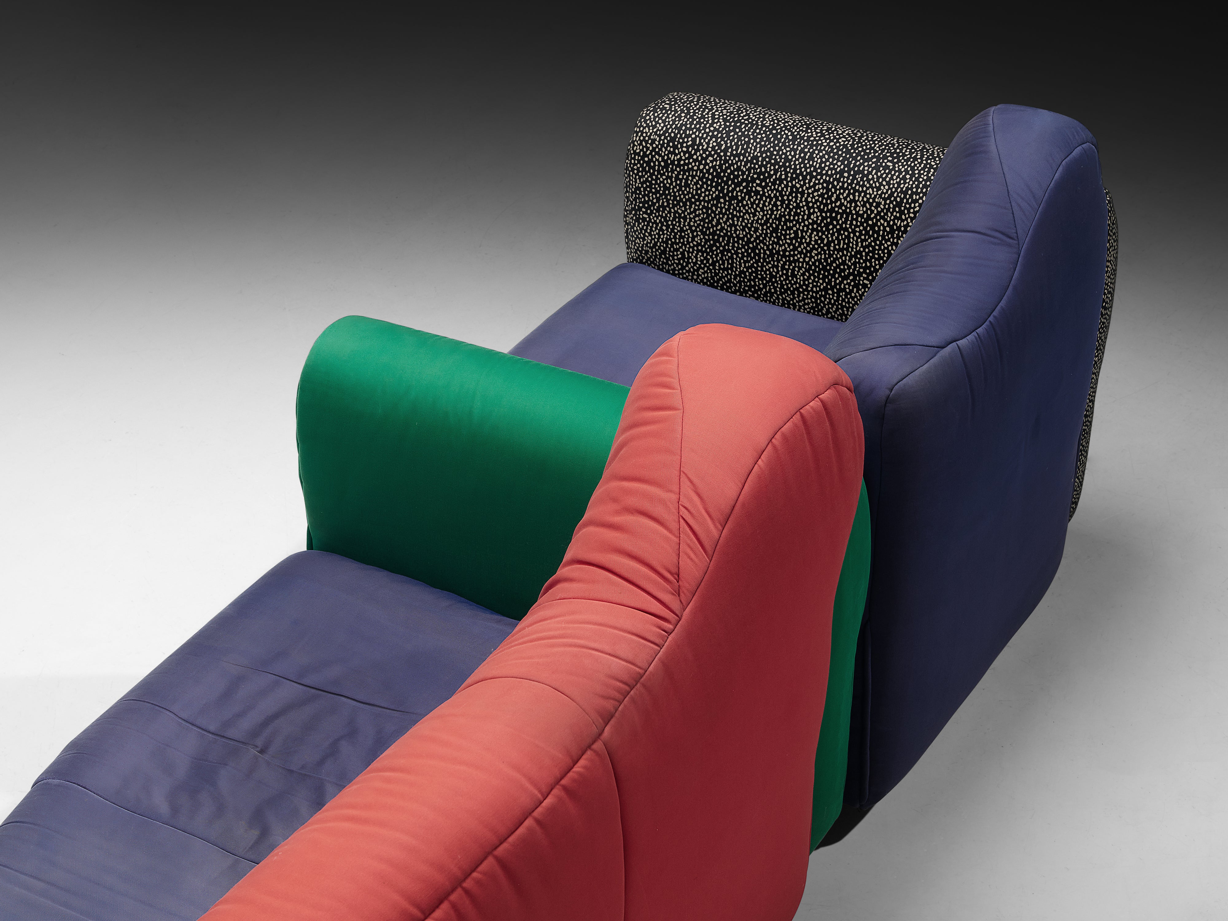 Large Gaetano Pesce for Cassina 'Cannaregio' Modular Sofa Seating Morentz