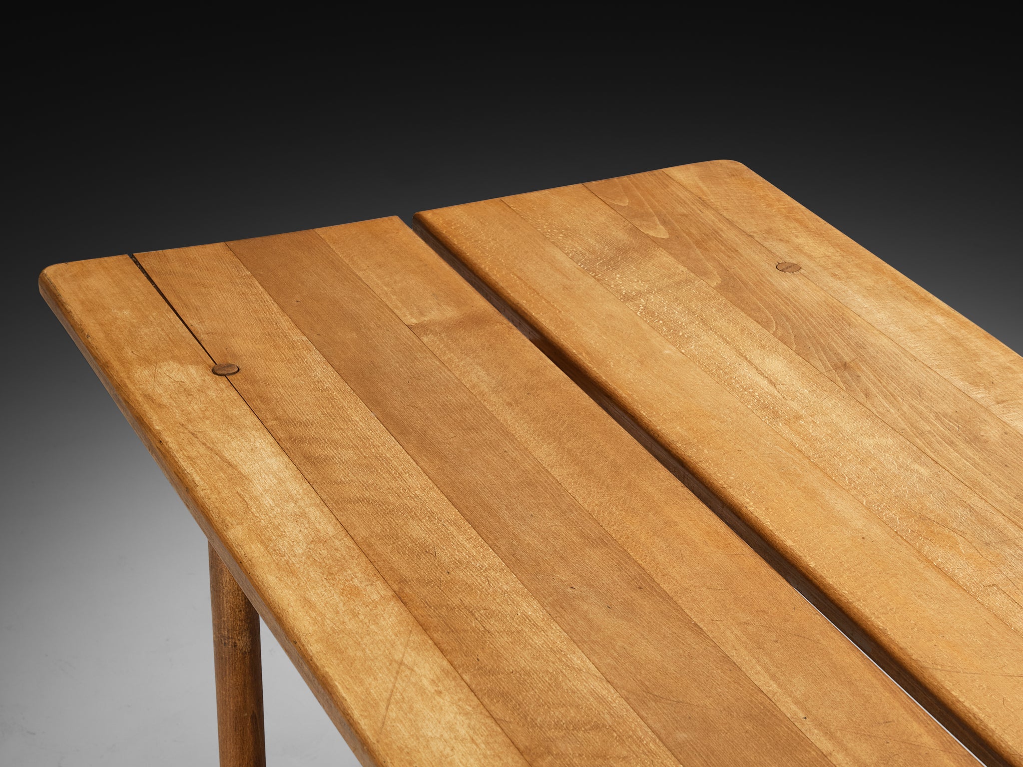 Pierre Gautier-Delaye French Dining Table in Wood