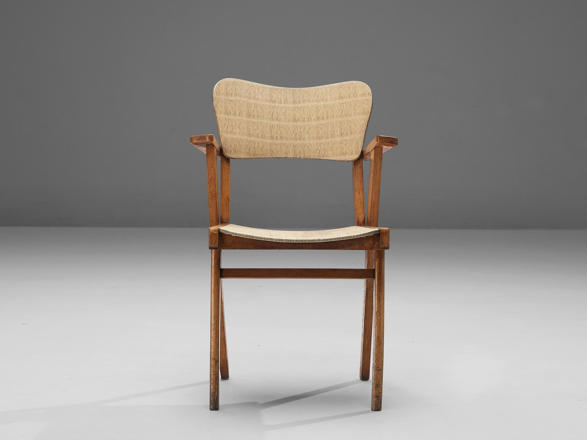 French Dining Chairs in Reed Vinyl and Wood seating Morentz