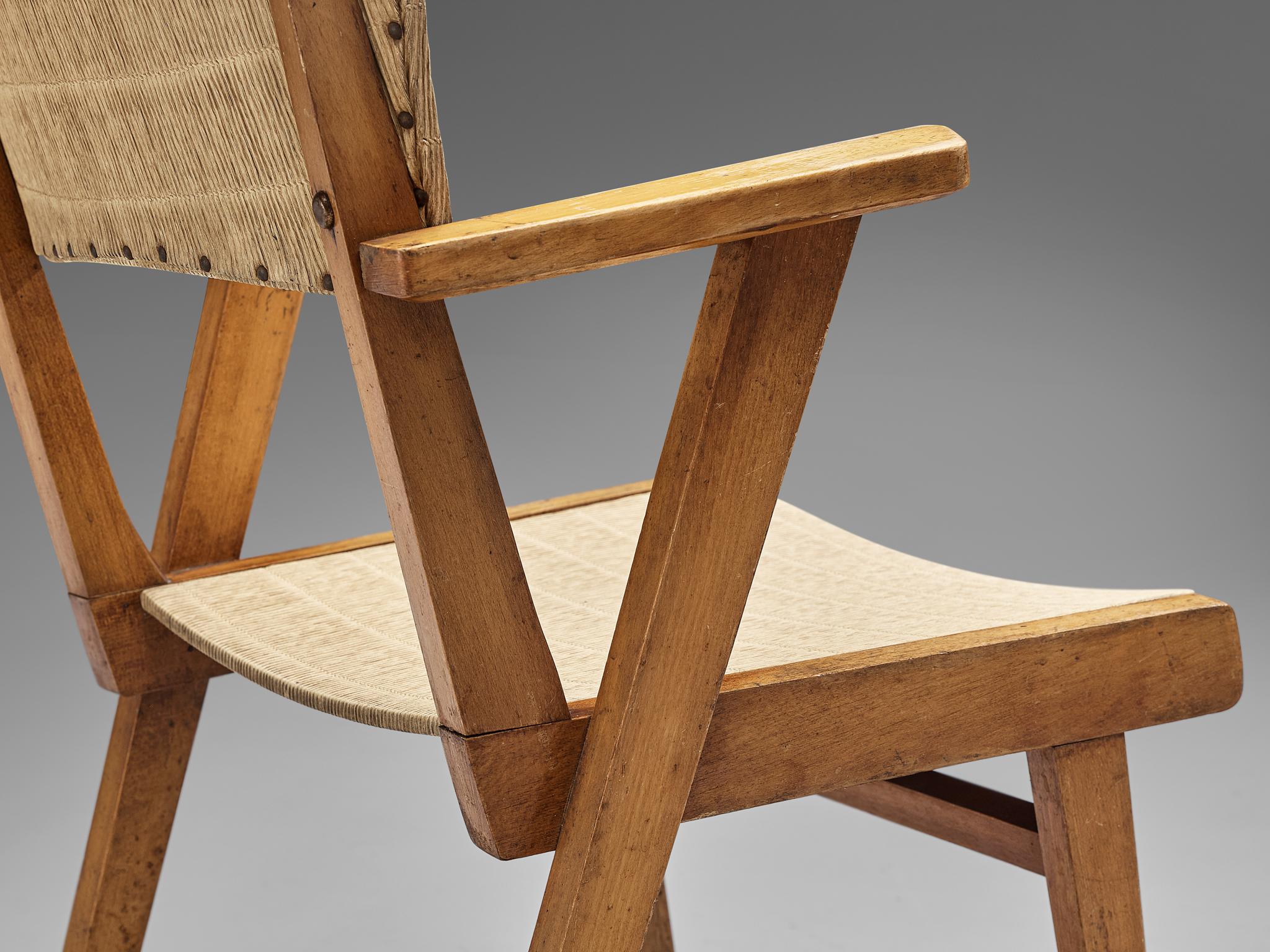 French Dining Chairs in Reed Vinyl and Wood seating Morentz