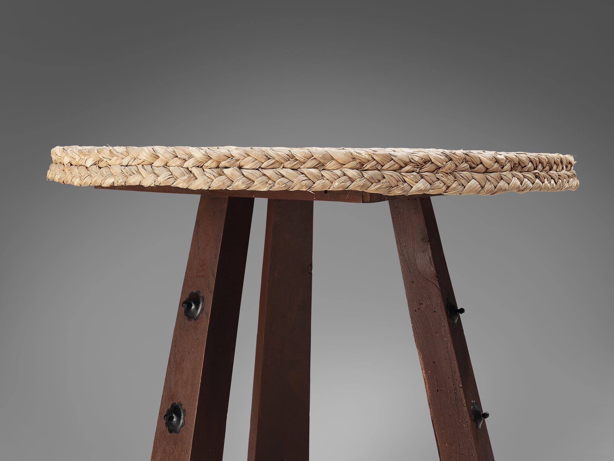 Spanish Table in Braided Straw tables Morentz