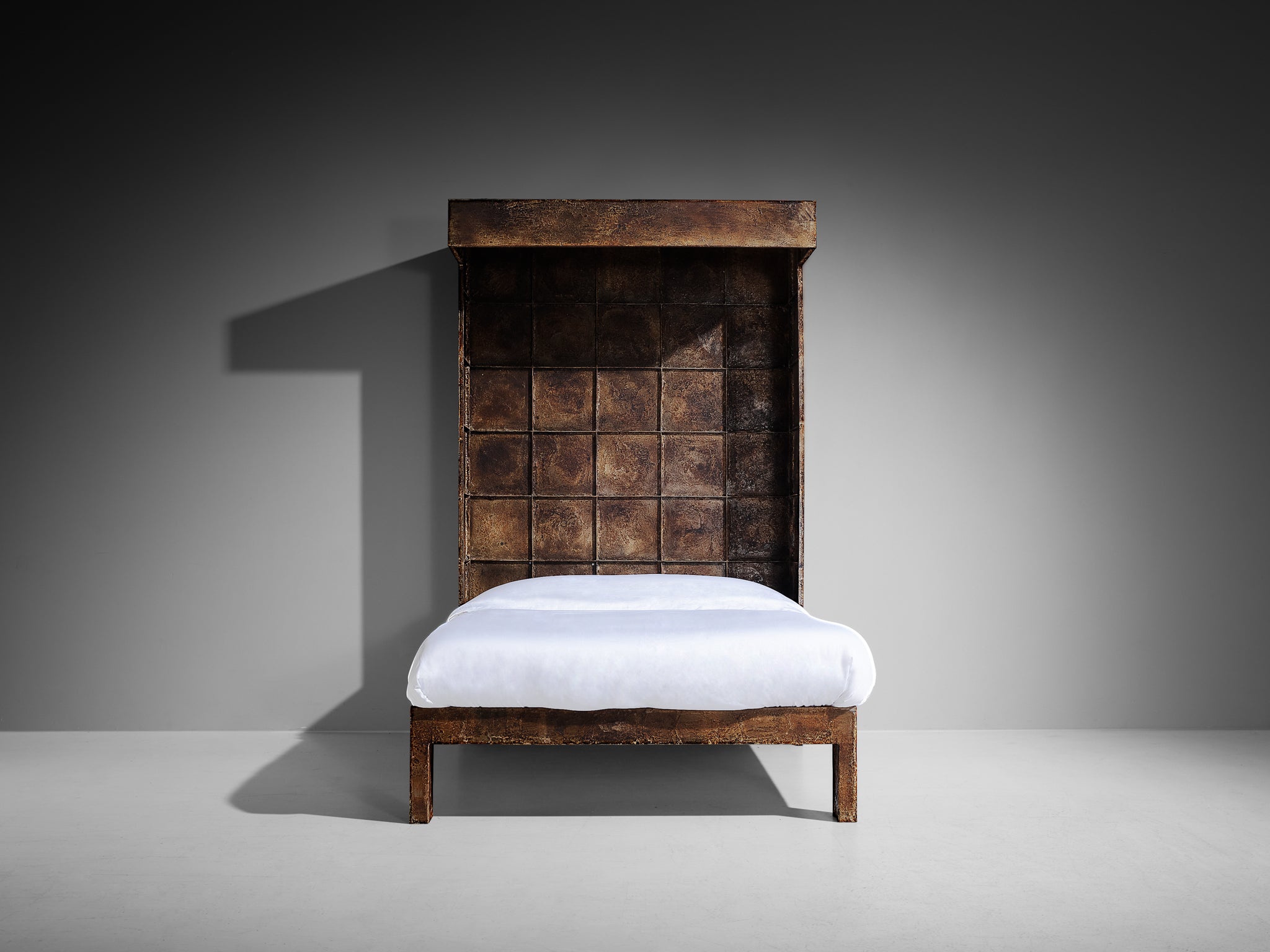 Pia Manu Unique Handcrafted Queen Bed in Wrought Iron More Furniture and Collectibles Morentz