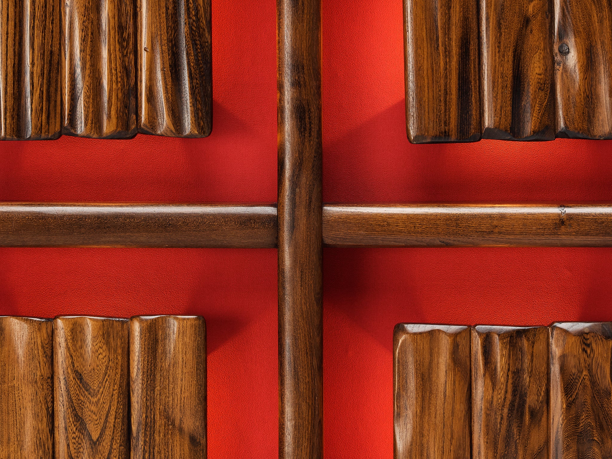 1950s French Bar Cabinet in Solid Elm Case pieces and storage cabinets Morentz