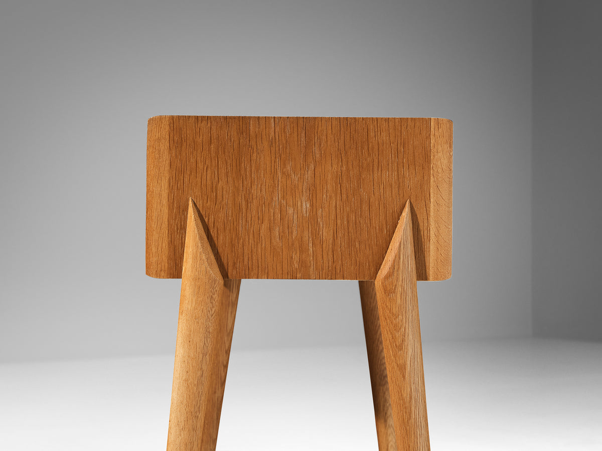 Rimbert Sandholt for Ateljé Glas & Trä Nightstand or Cabinet in Oak Case pieces and storage cabinets Morentz