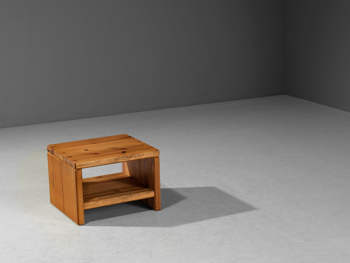 1970s Swedish Side Table in Solid Pine Tables Morentz