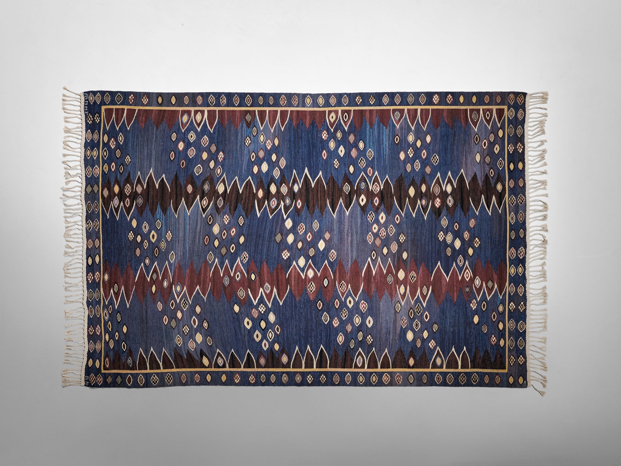 Barbro Nilsson for AB Märta Måås-Fjetterström 'Snäckorna' Carpet Rugs and Carpets Morentz