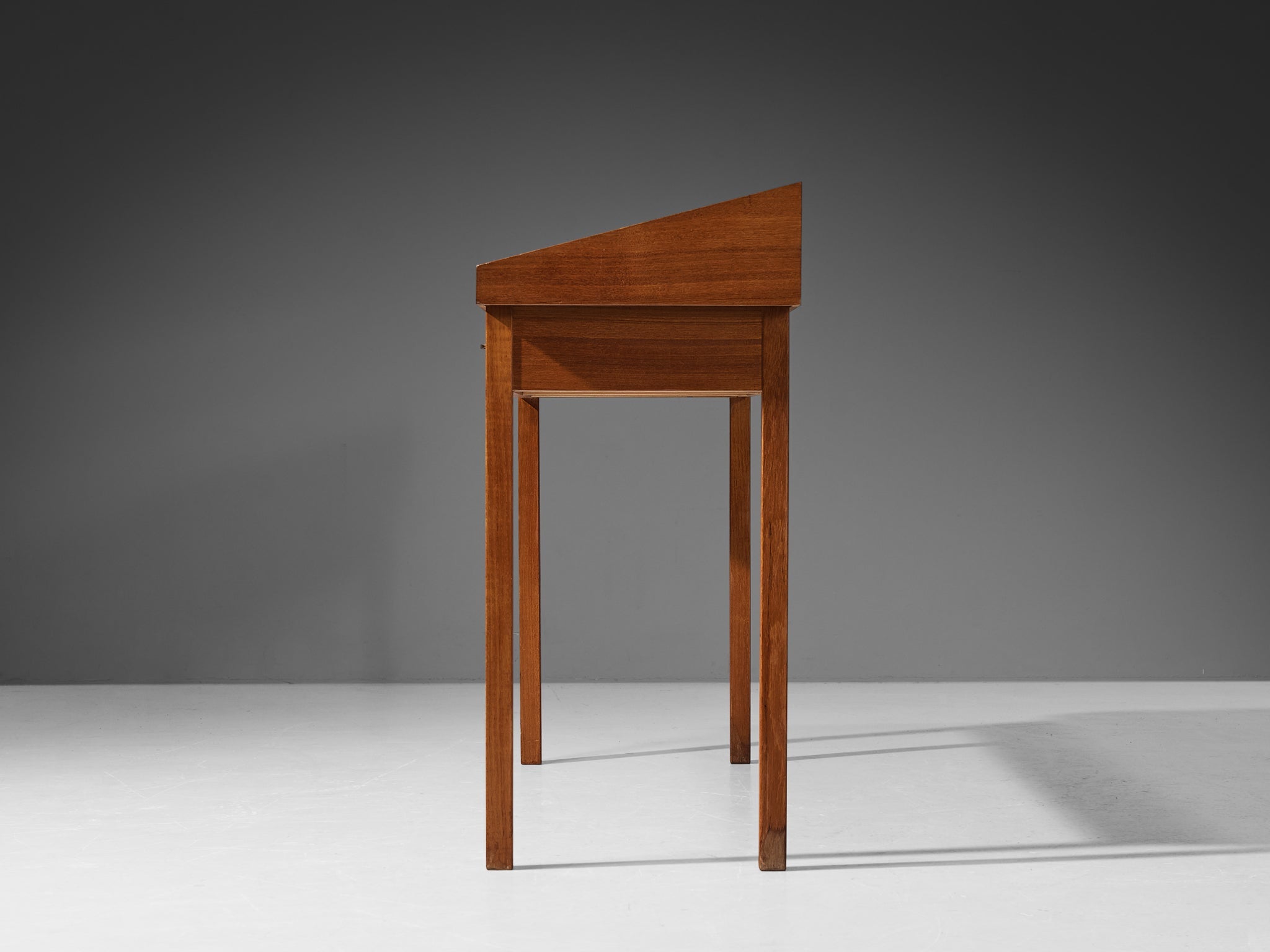 Mid-Century Showcase in Walnut and Pine case pieces and storage cabinets Morentz