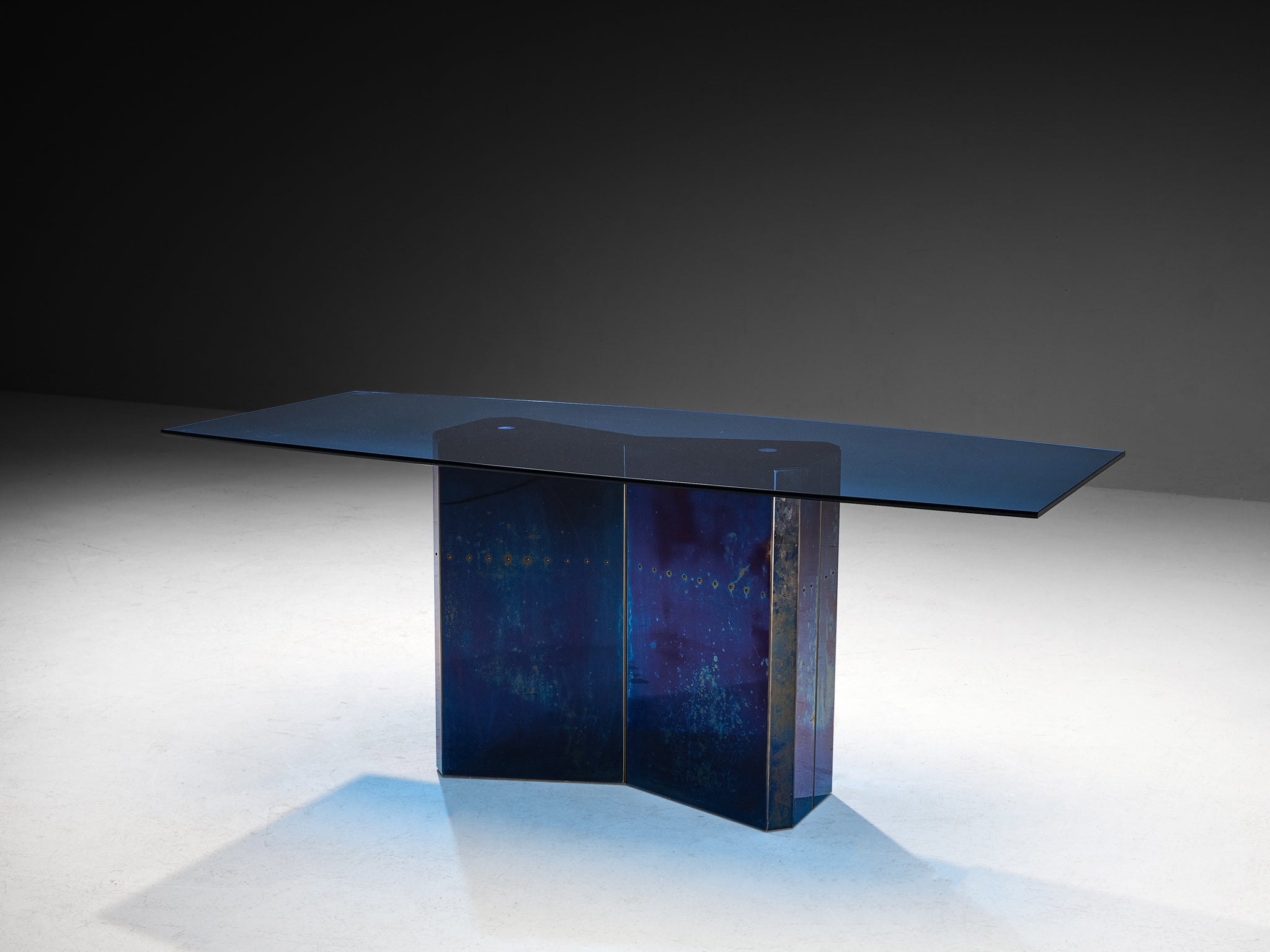 Afra & Tobia Scarpa for B&B Italia Rare 'Polygonon' Dining Table Tables Morentz