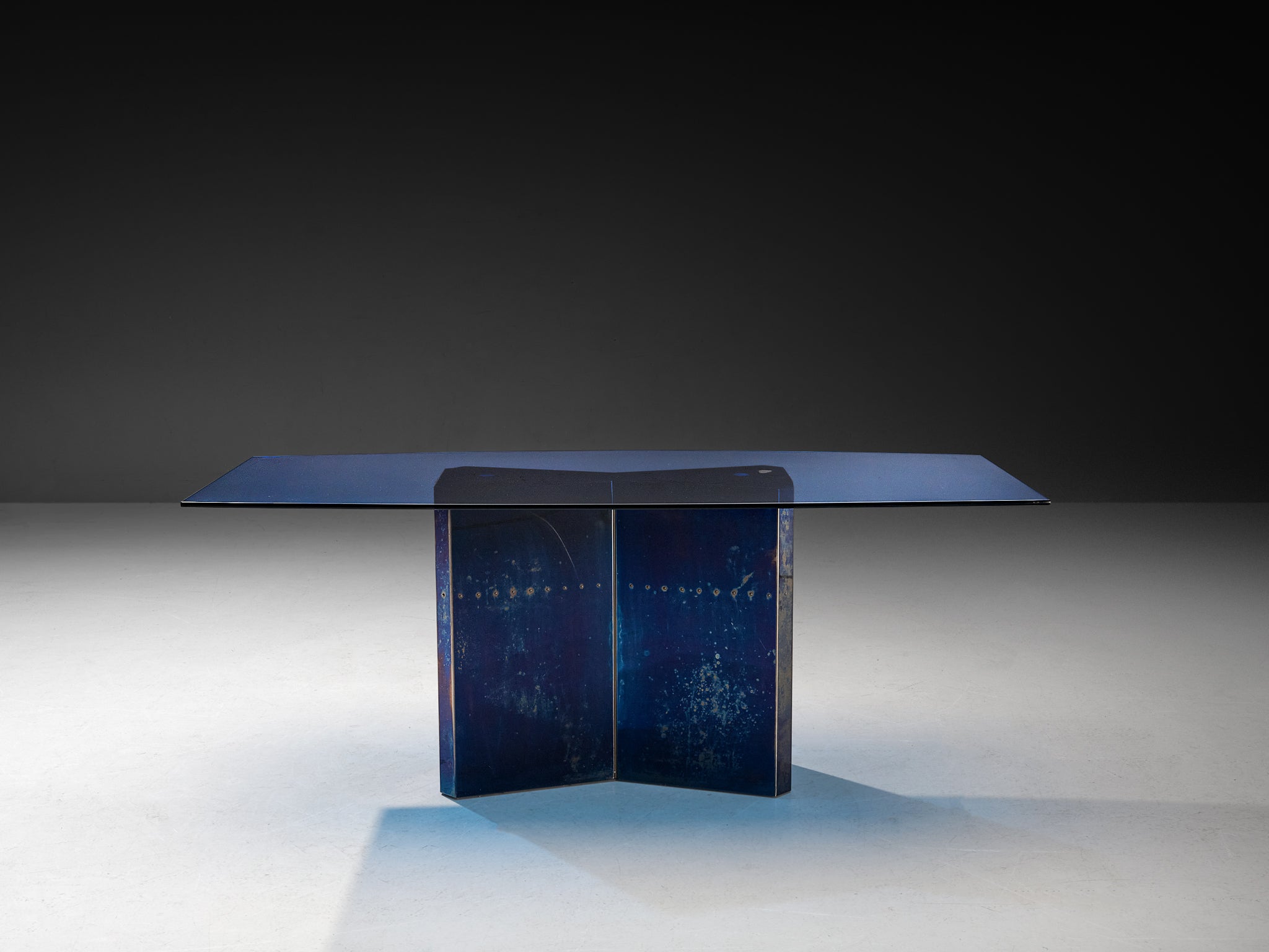 希少　1975's　B&B　アフラ&トビア・スカルパ　ラタン　テーブル Afra & Tobia Scarpa for B&B Italia Rare 'Polygonon' Dining Table