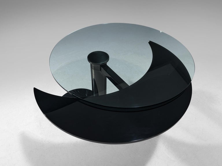 Mario Mazzer for Zanette Dining Table in Glass and Marble