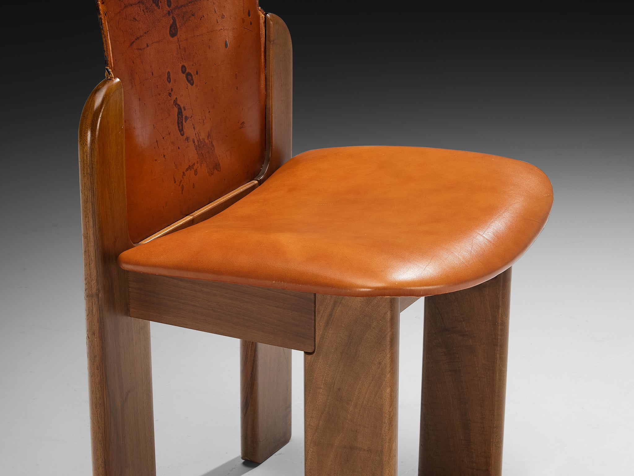 Silvio Coppola for Fratelli Montina Pair of '330' Dining Chairs Seating Morentz