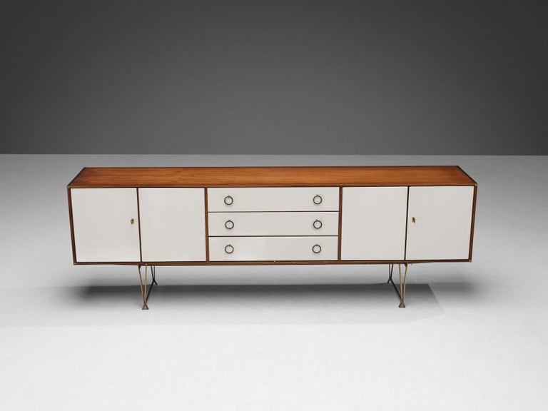 William Watting for Fristho Sideboard in Wood and Brass