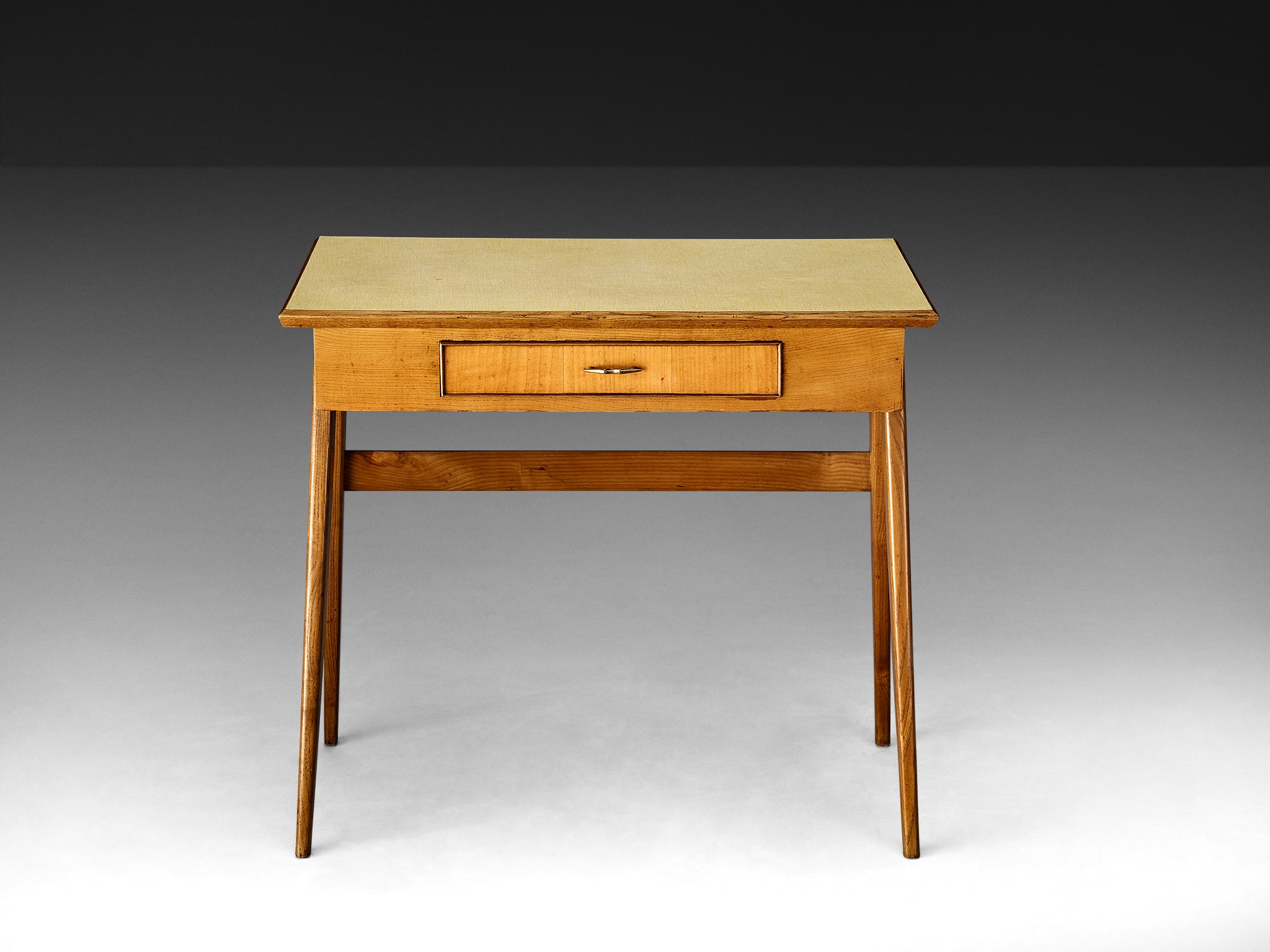 Elegant Italian Small Desk in Ash Tables Morentz