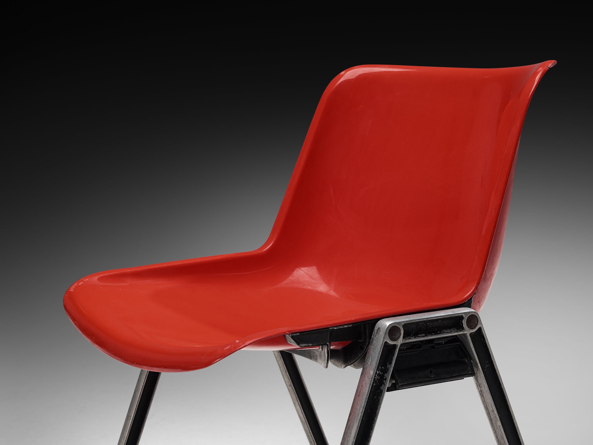 Centro Progetti Tecno Set of Twelve Stackable ‘Modus’ Chairs Seating Morentz