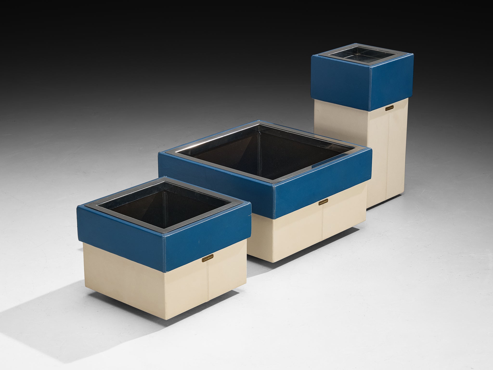 Carlo Bartoli for Rossi di Albizzate Storage Units or Planters Case pieces and storage cabinets Morentz