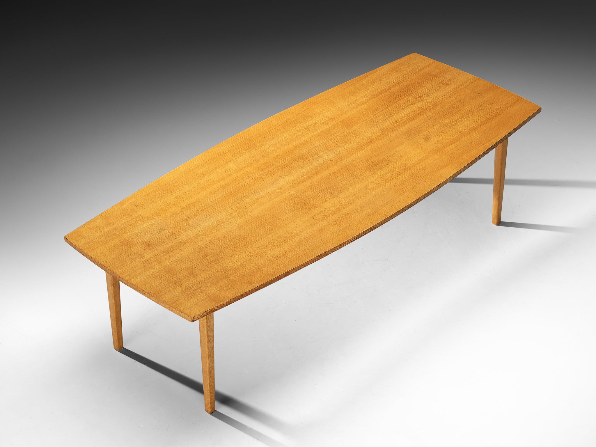 1960s Danish Extendable Dining Table in Oak Tables Morentz