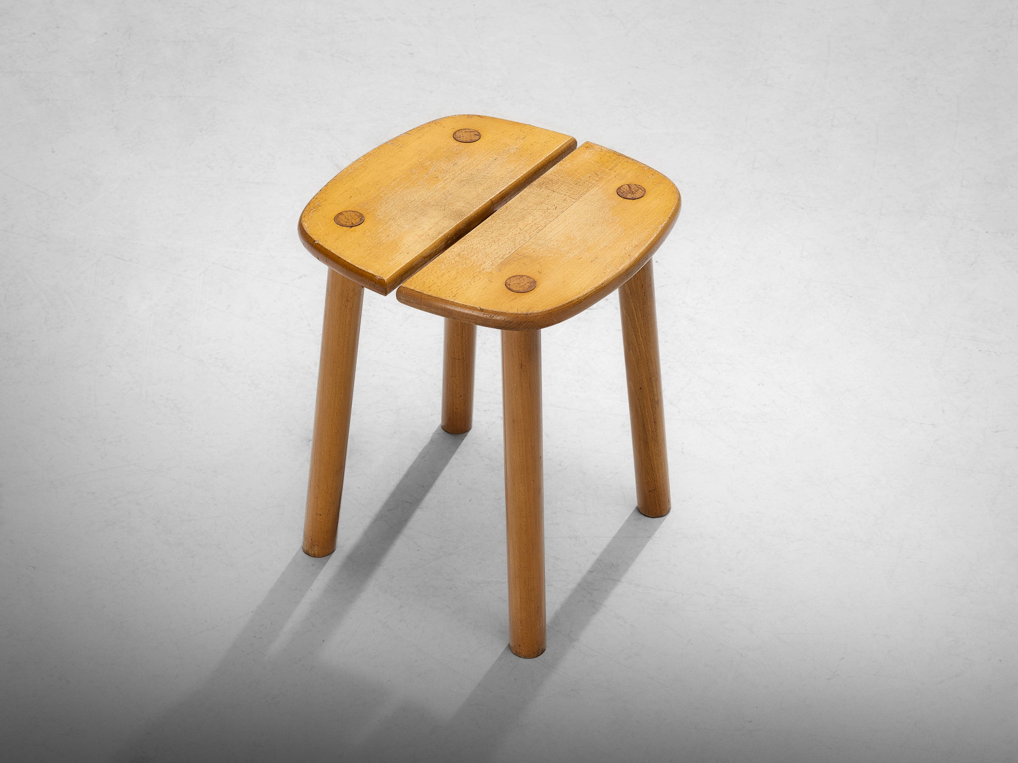 Pierre Gautier-Delaye Stools in Wood Seating Morentz