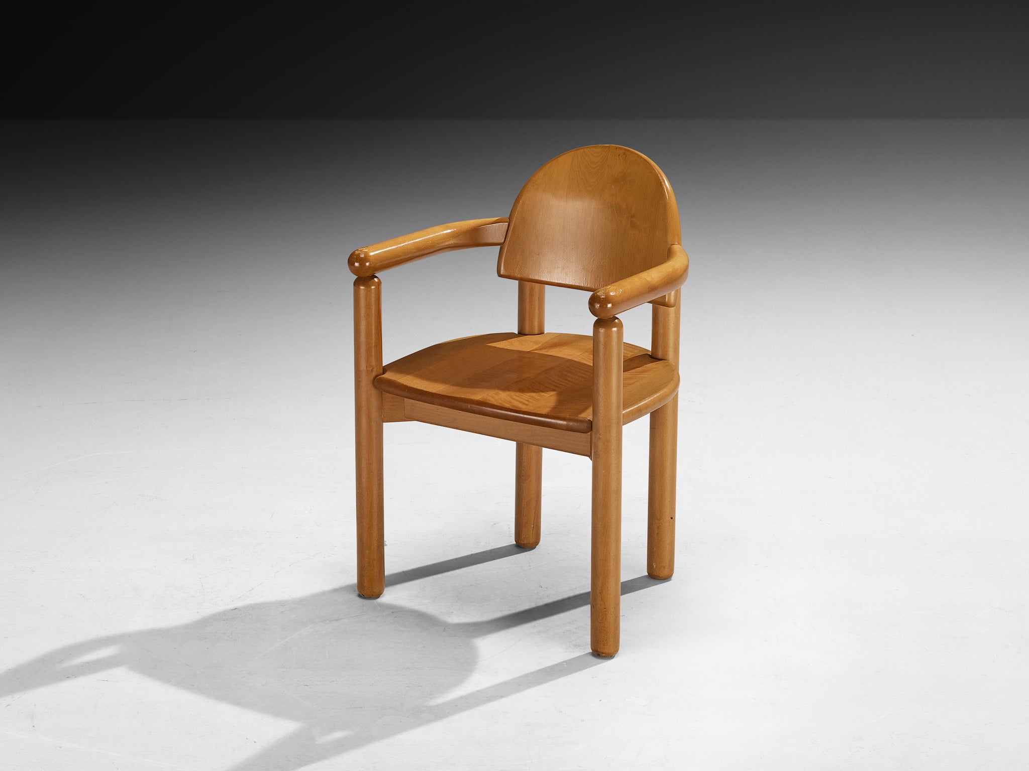 Rainer Daumiller Set of Sixteen Dining Chairs in Solid Pine Seating Morentz