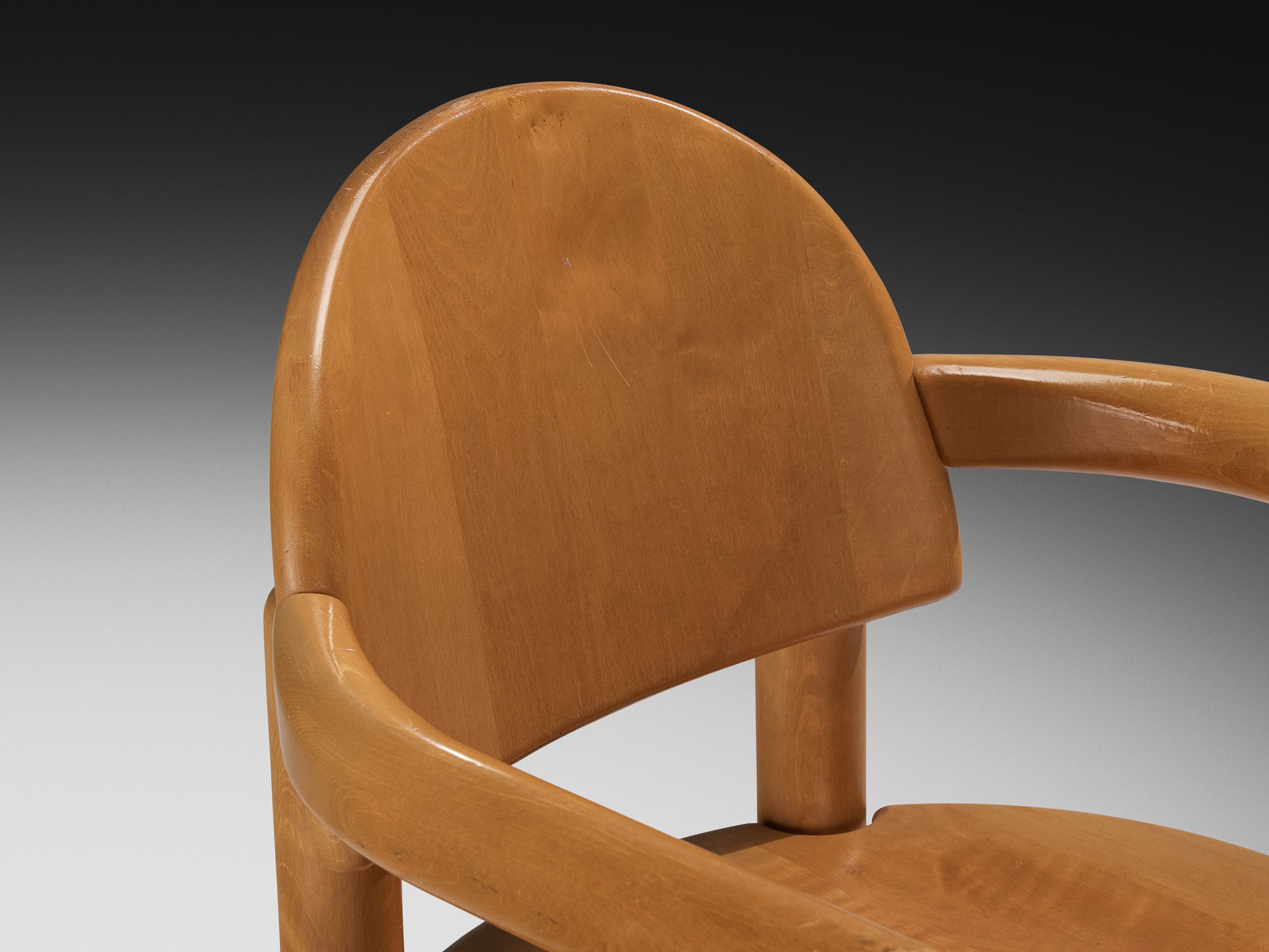 Rainer Daumiller Set of Sixteen Dining Chairs in Solid Pine Seating Morentz