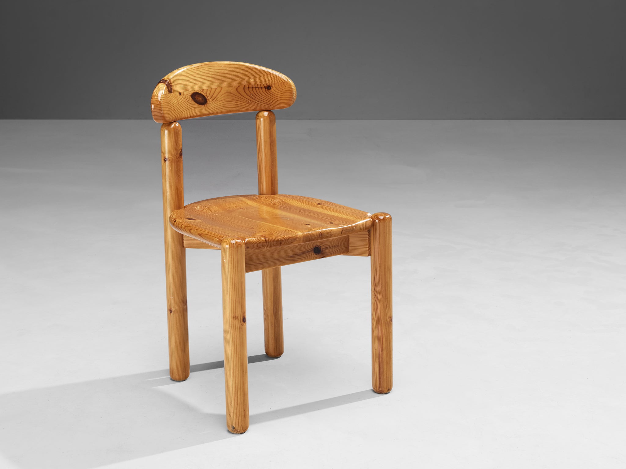 Rainer Daumiller Set of Six Dining Chairs in Pine Seating Morentz