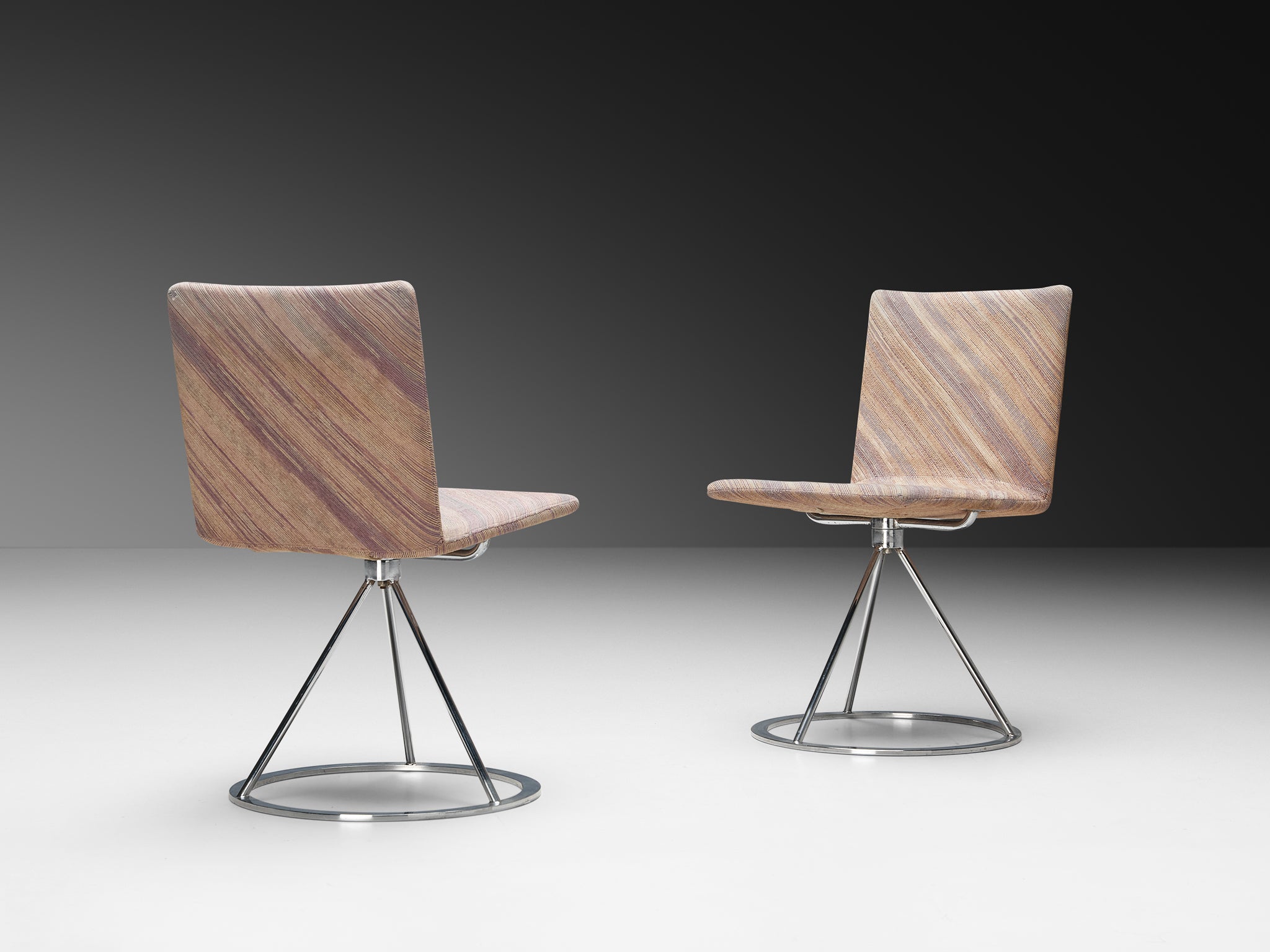 Alberto Salvati & Ambrogio Tresoldi for Saporiti Set of Ten 'Dania' Chairs Seating Morentz