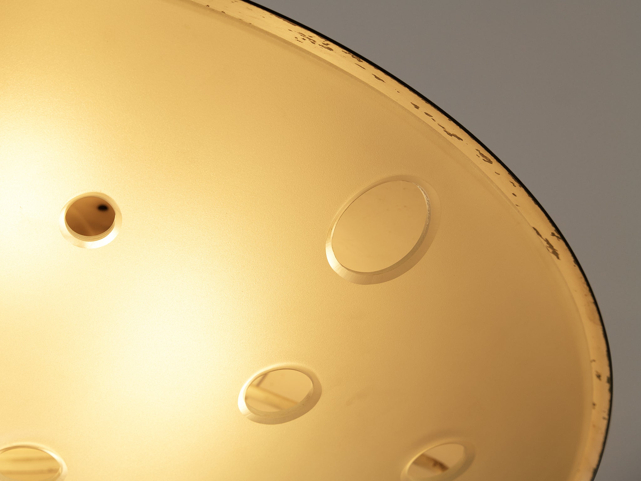 Max Ingrand for Fontana Arte Chandelier in Satin Crystal and Brass Lighting Morentz