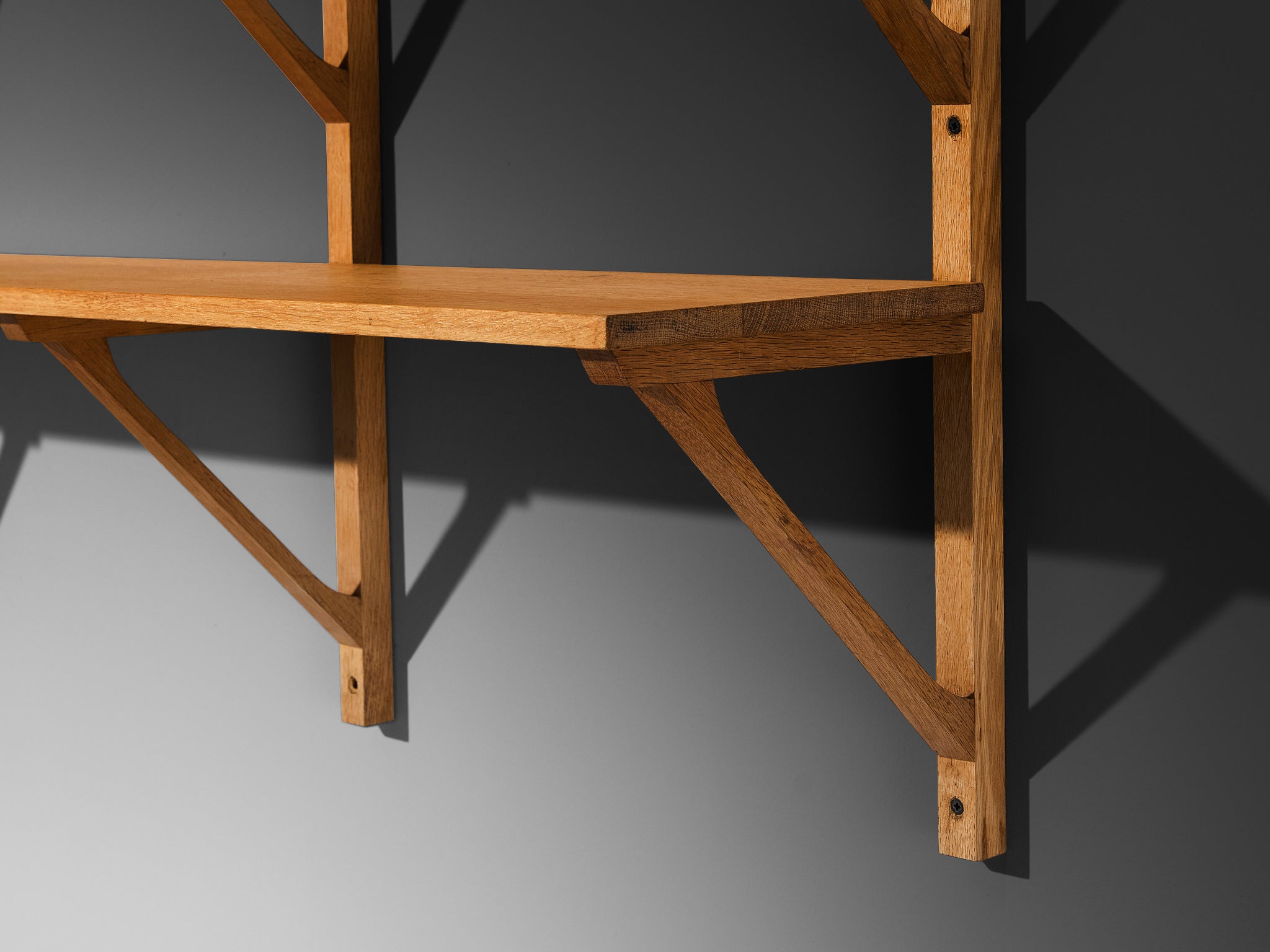 Børge Mogensen for Federicia Stolefabrik Wall Unit in Oak Case pieces and storage cabinets Morentz