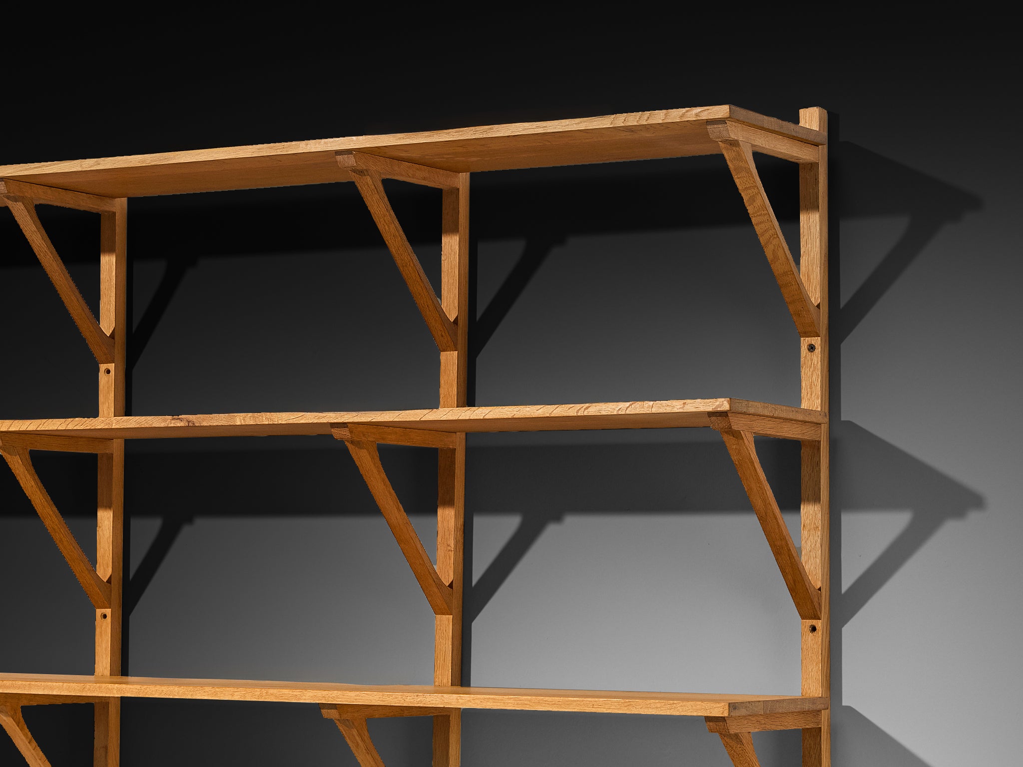 Børge Mogensen for Federicia Stolefabrik Wall Unit in Oak Case pieces and storage cabinets Morentz