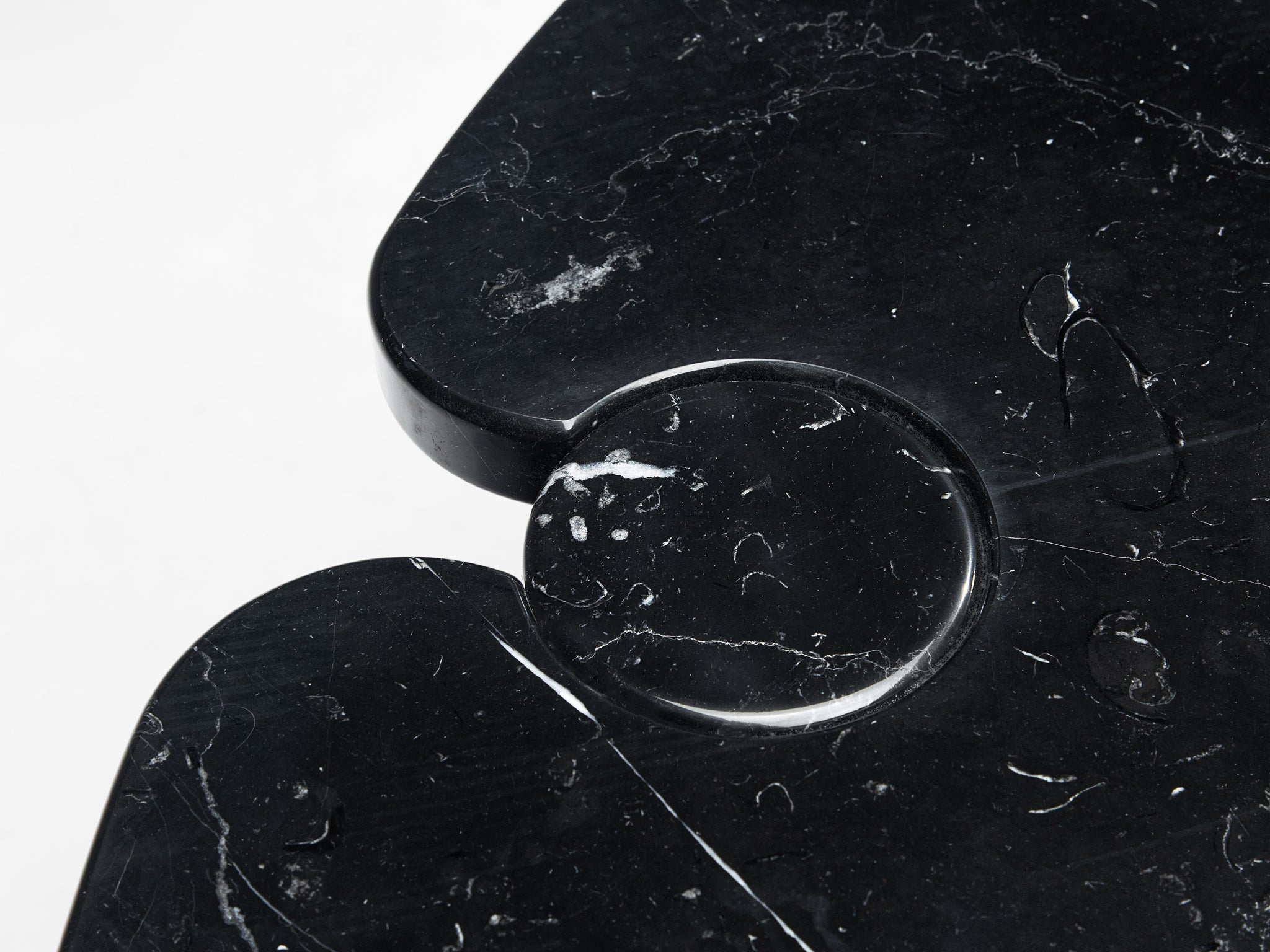 Angelo Mangiarotti 初版作品集1965 Angelo Mangiarotti for Skipper 'Eros' Dining Table in Marquina Marble