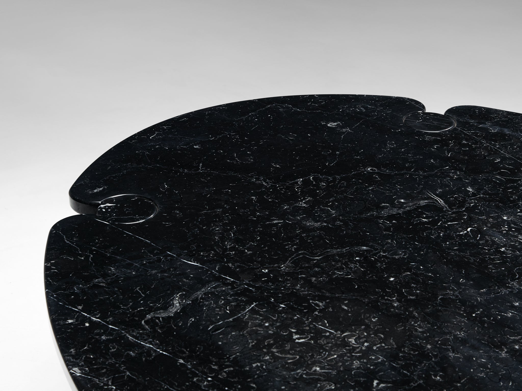 Angelo Mangiarotti for Skipper 'Eros' Dining Table in Marquina Marble Tables Morentz