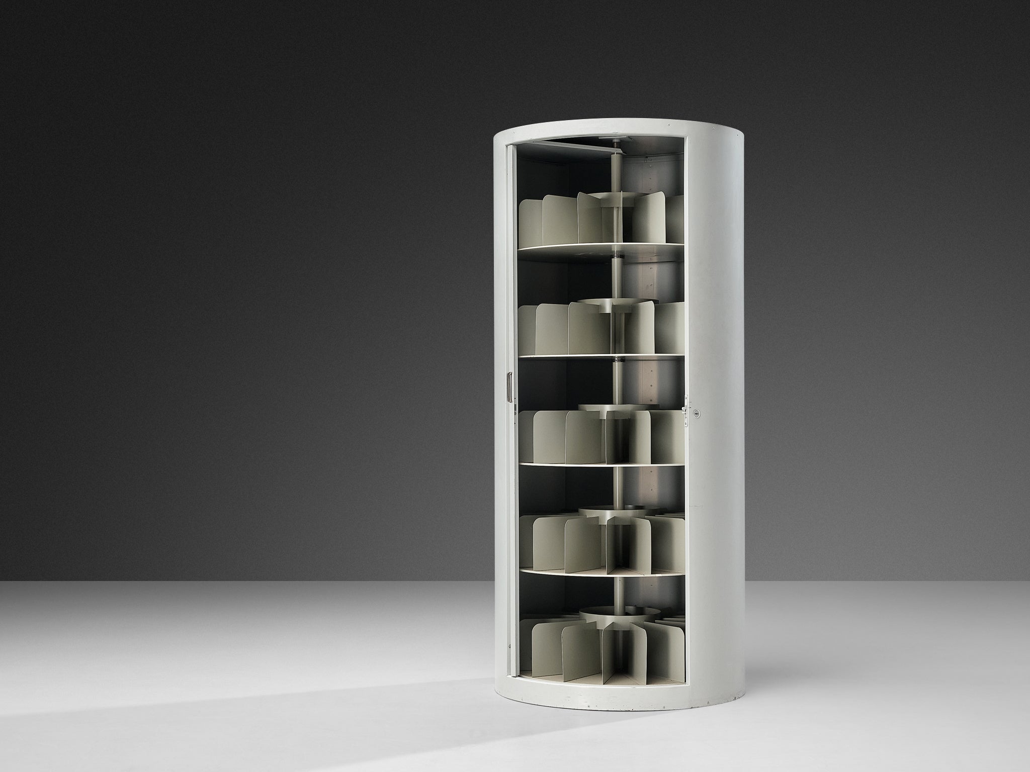 Mid-Century Tall Filing Archive Cabinets in Steel Case pieces and storage cabinets Morentz