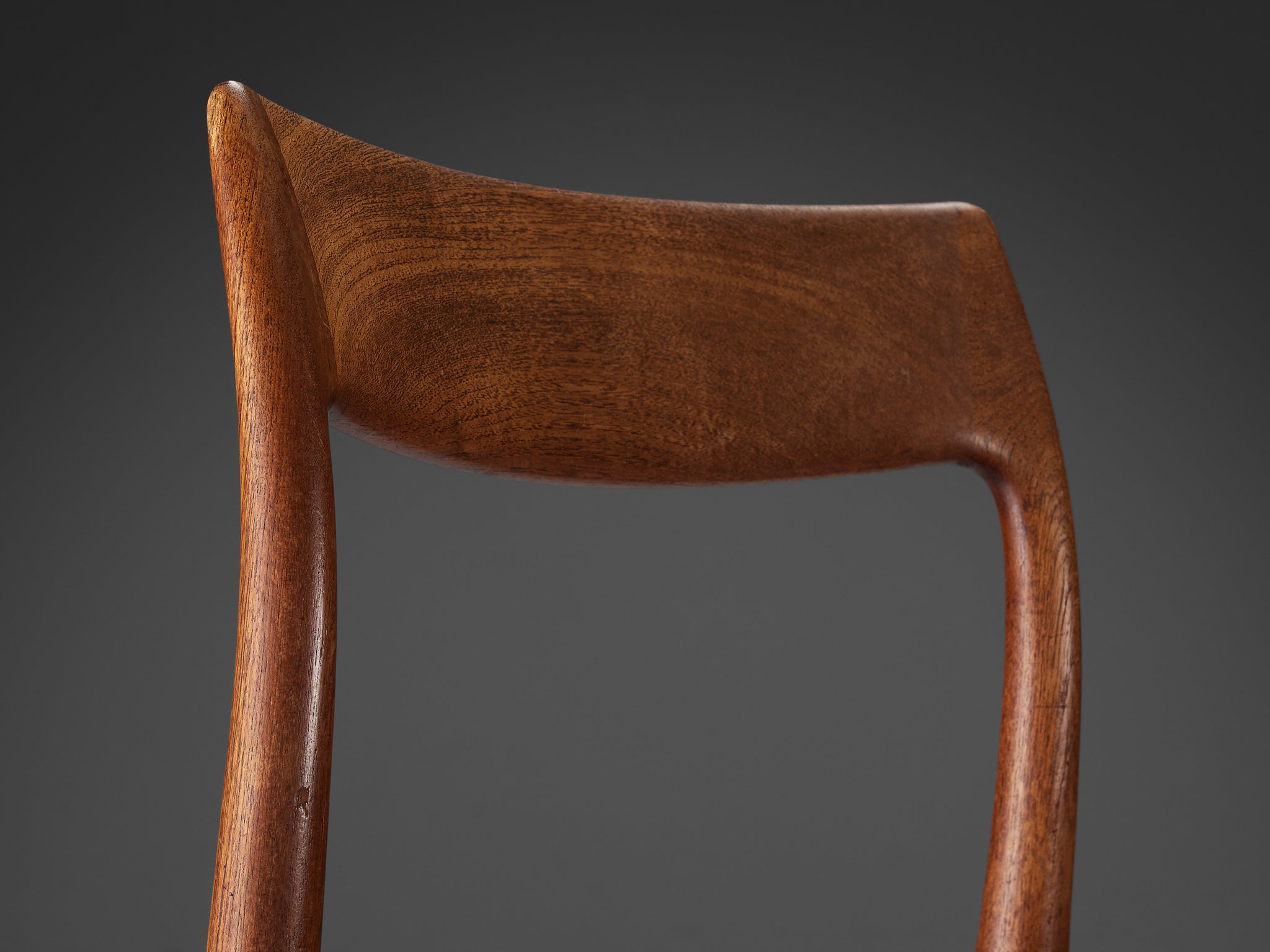 Niels Otto Møller for J.L. Møllers Møbelfabrik Dining Chair in Teak Seating Morentz