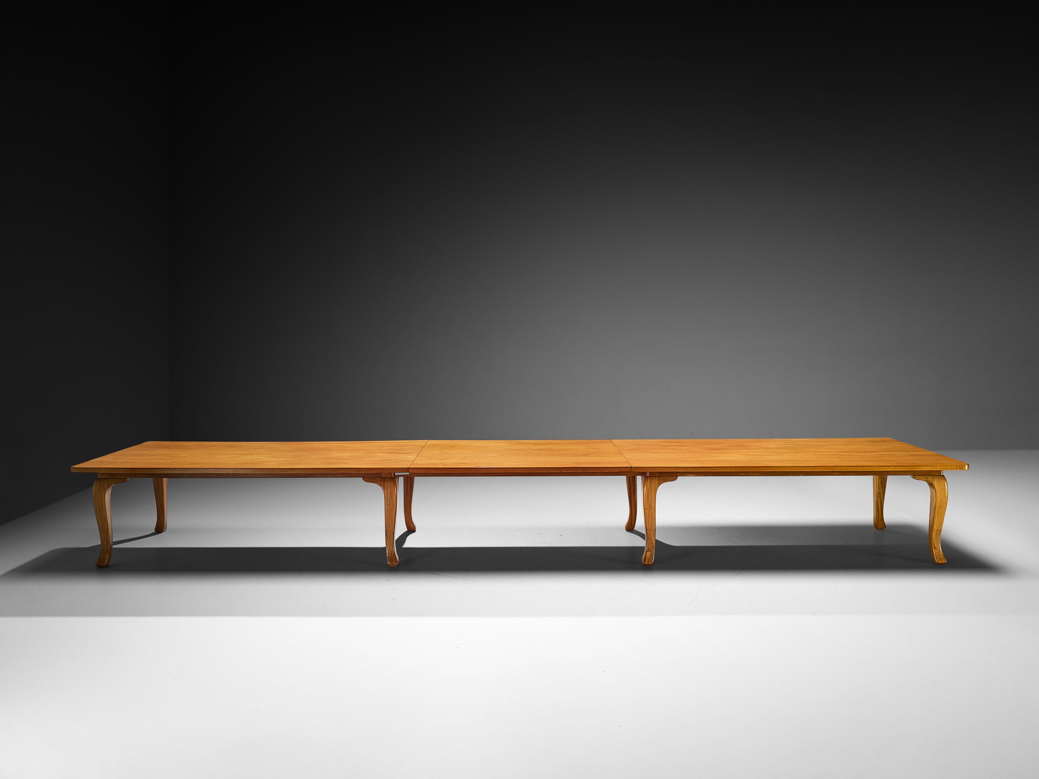 Danish Conference or Large Dining Table in Mahogany and Pine Tables Morentz