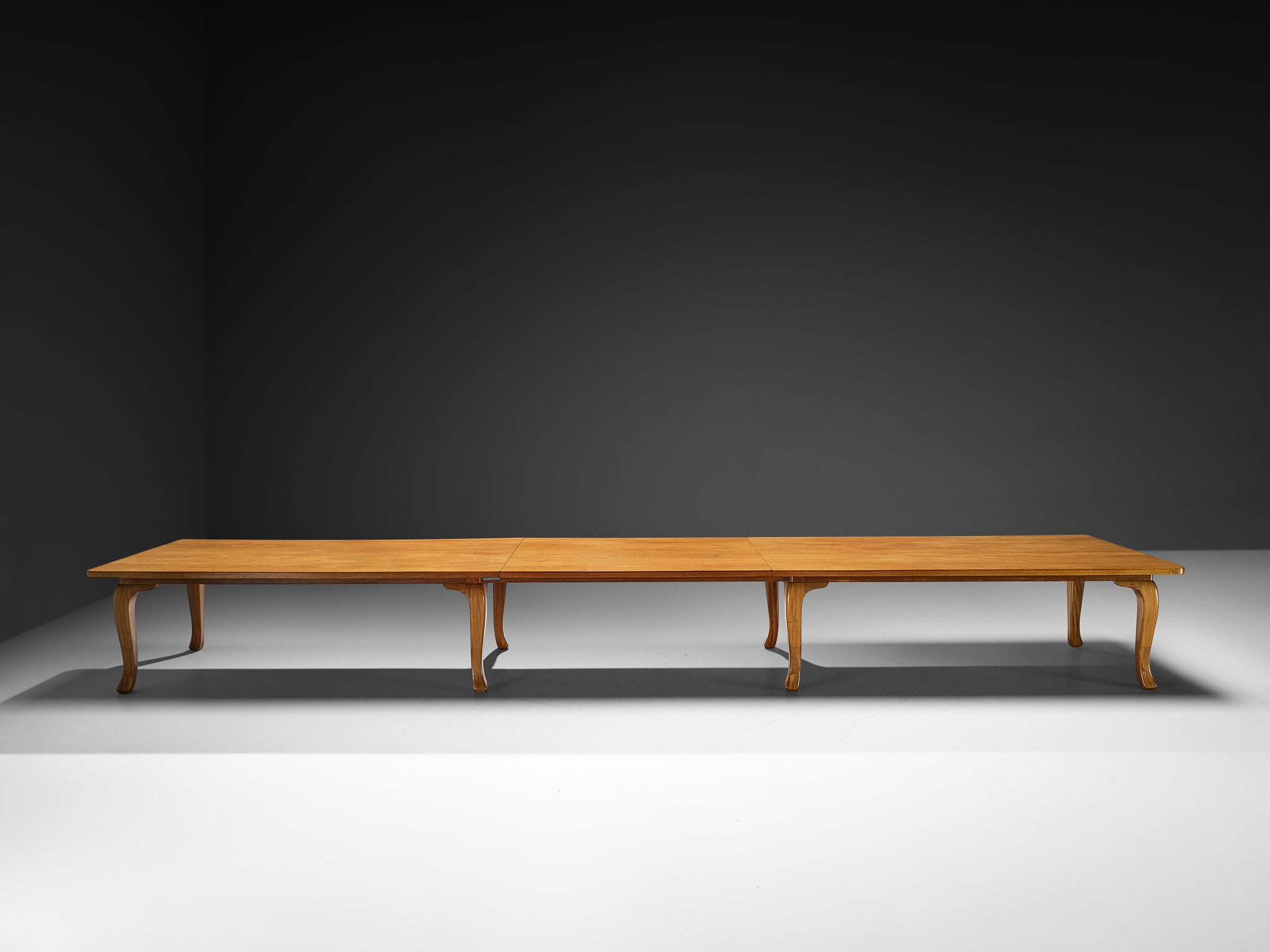 Danish Conference or Large Dining Table in Mahogany and Pine Tables Morentz