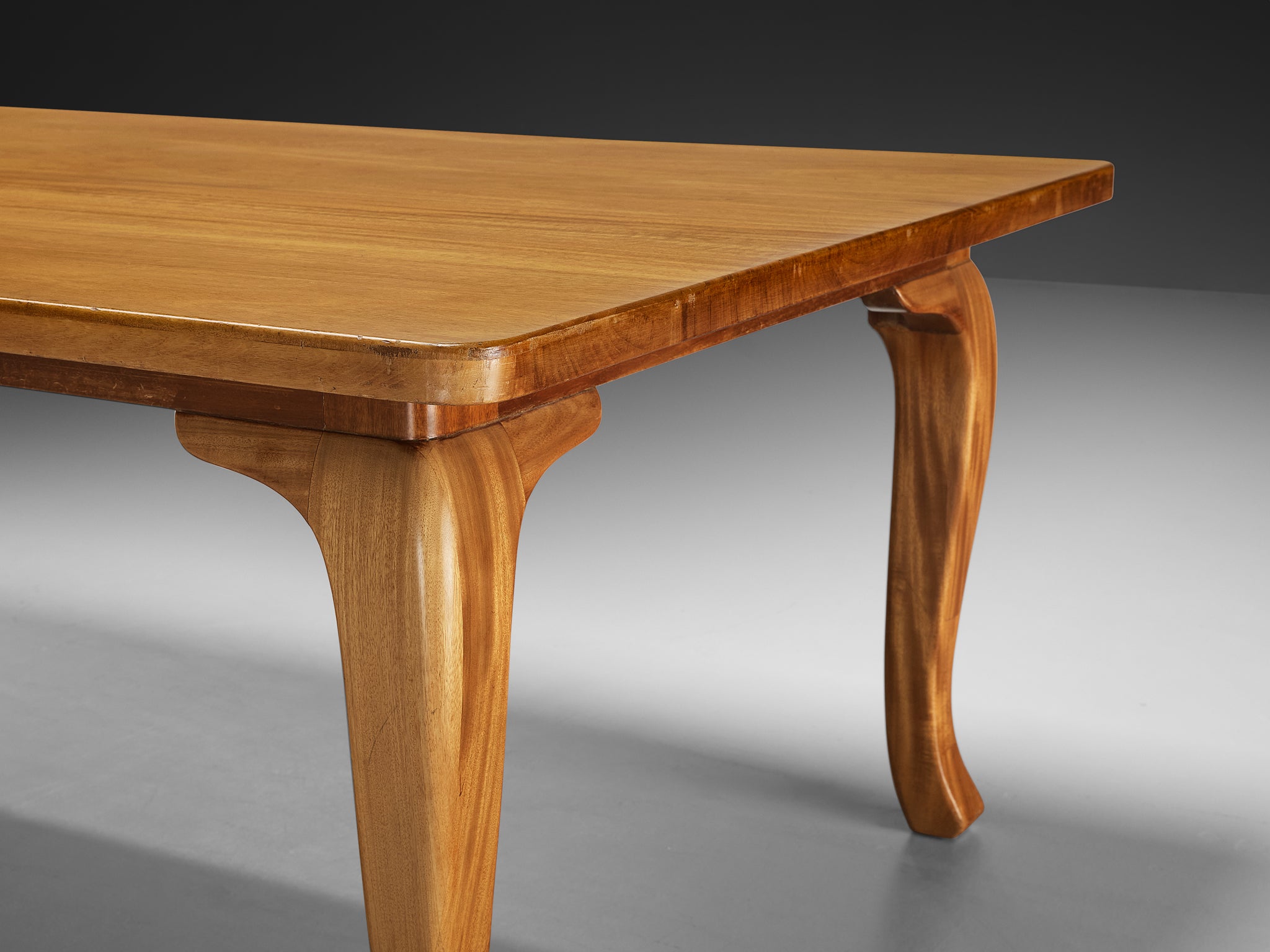 Danish Conference or Large Dining Table in Mahogany and Pine Tables Morentz