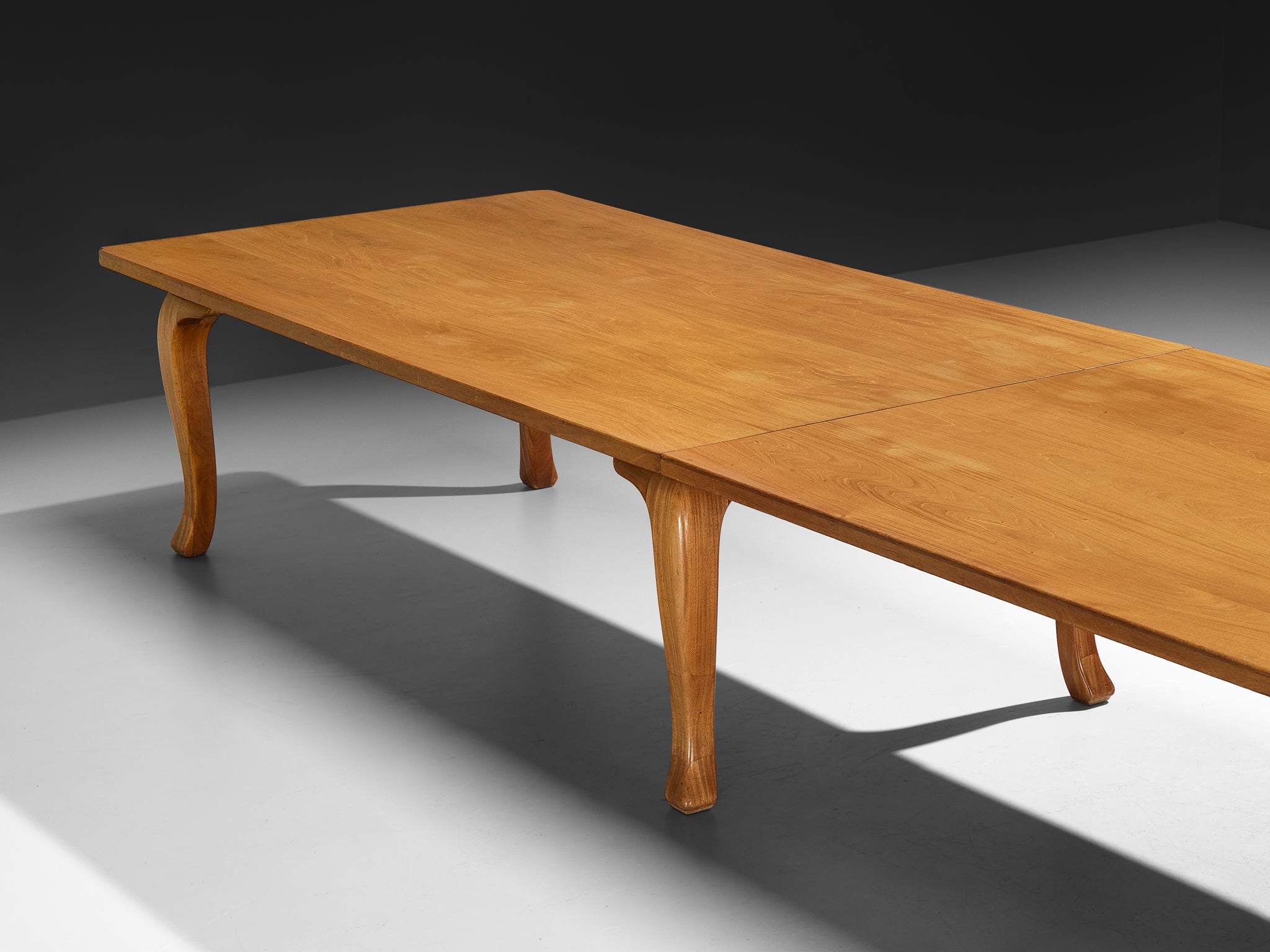 Danish Conference or Large Dining Table in Mahogany and Pine Tables Morentz