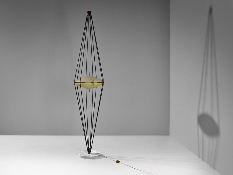 Angelo Lelii for Arredoluce 'Siluro' Floor Lamp