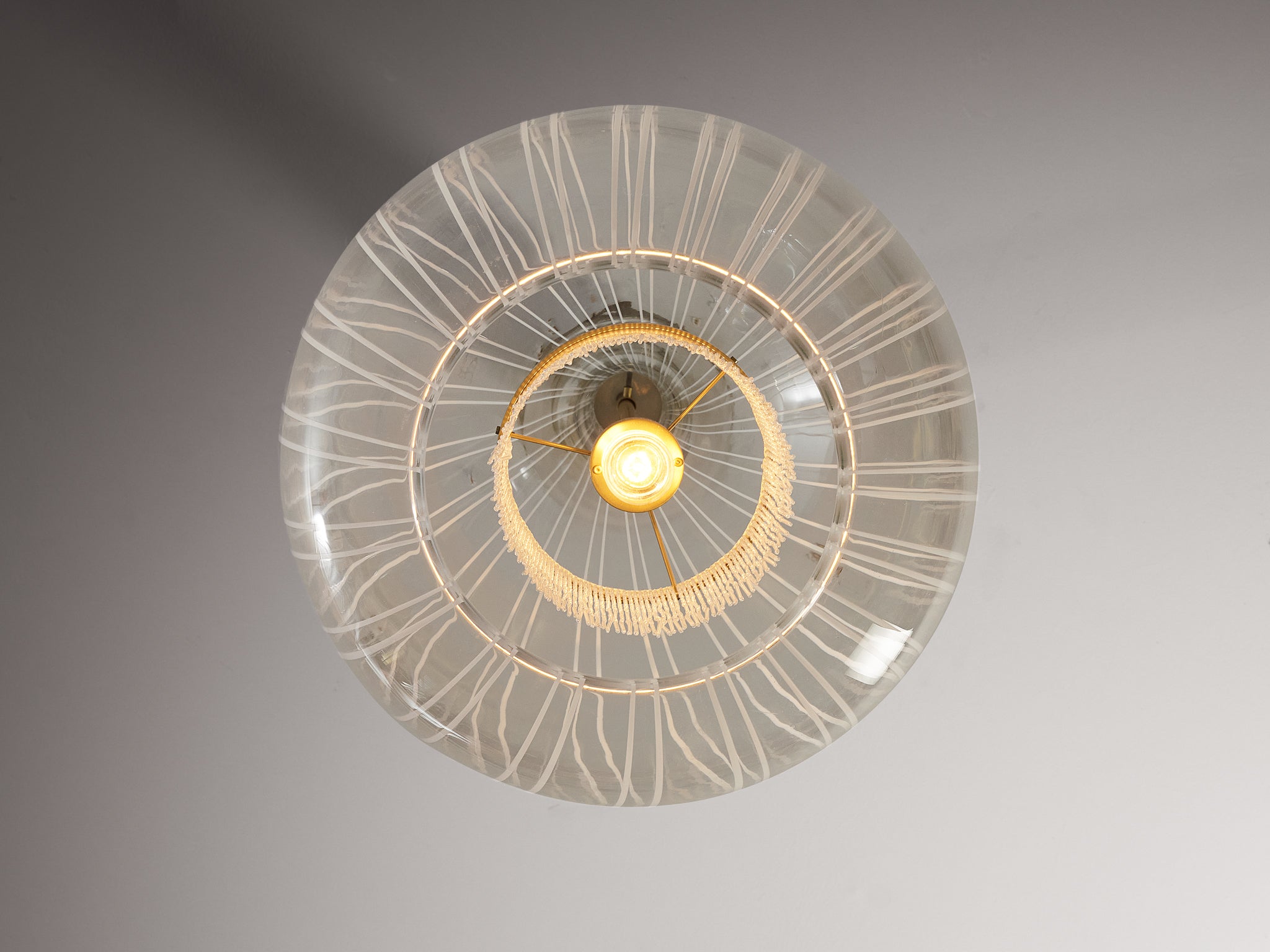 Angelo Brotto Pendant in Murano Glass Lighting Morentz