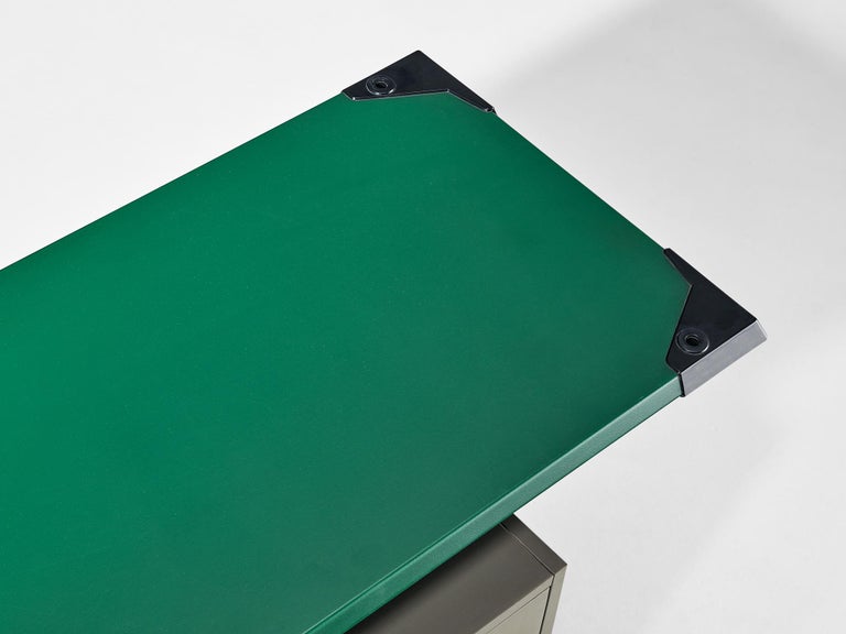 Studio BBPR for Olivetti 'Spazio' Sideboard in Grey Coated Steel
